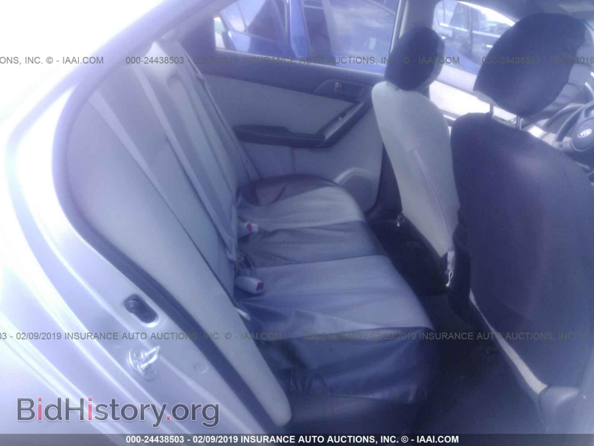 2011 KIA FORTE - VIN: KNAFU4A24B5417193 - Фото 8