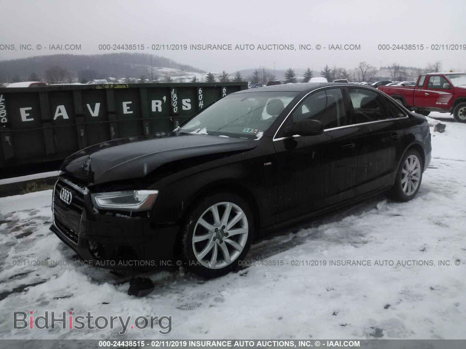 2014 AUDI A4 - VIN: WAUBFAFL5EN009153 - Фото 2