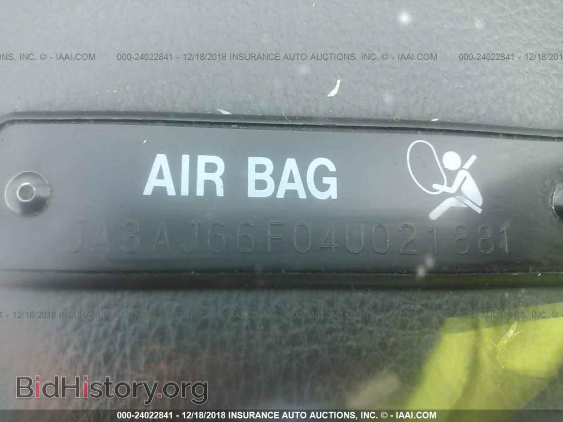 2004 MITSUBISHI LANCER - VIN: JA3AJ66F04U021881 - Фото 9