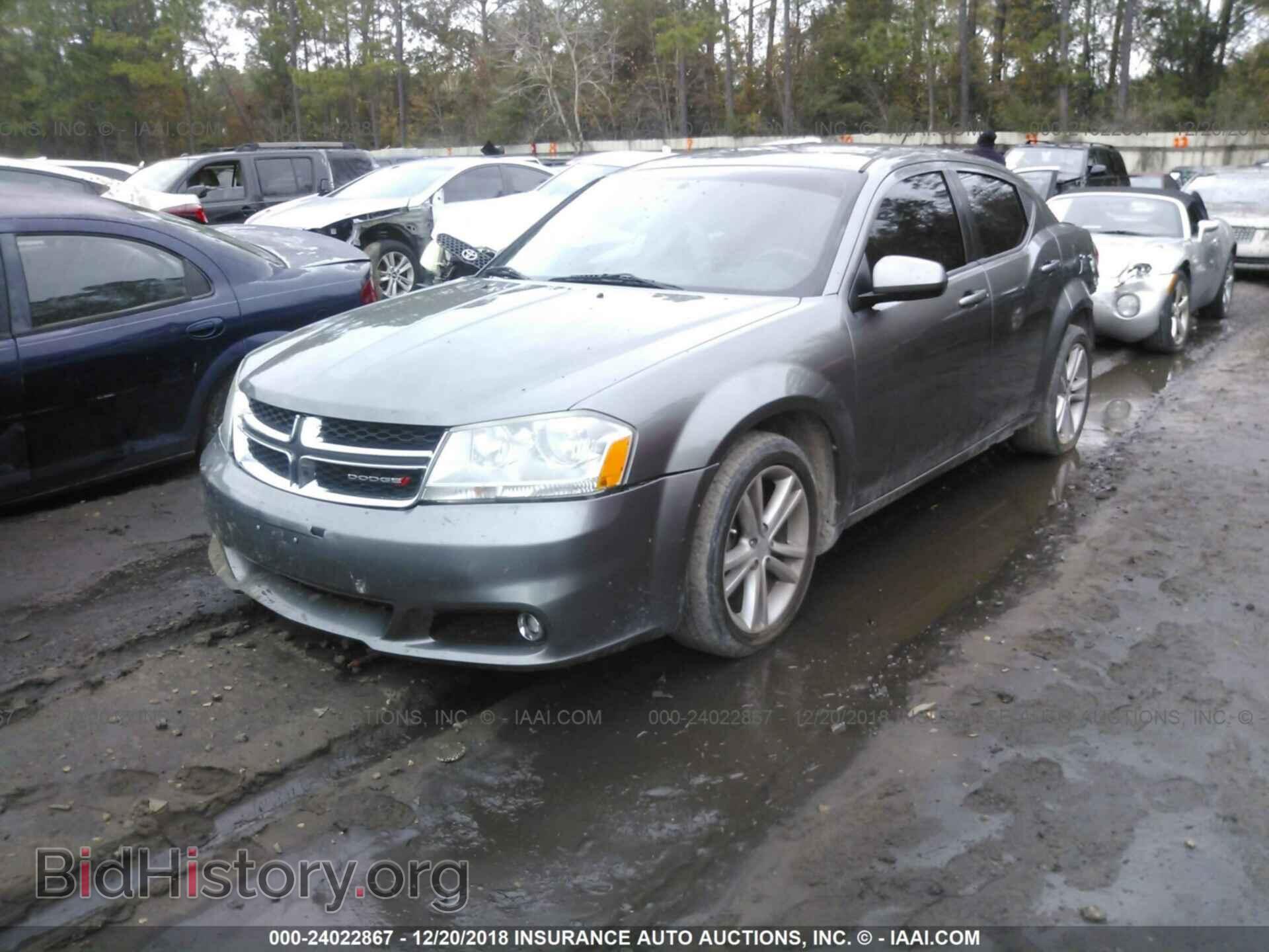 2013 DODGE AVENGER - VIN: 1C3CDZCB0DN596615 - Фото 2