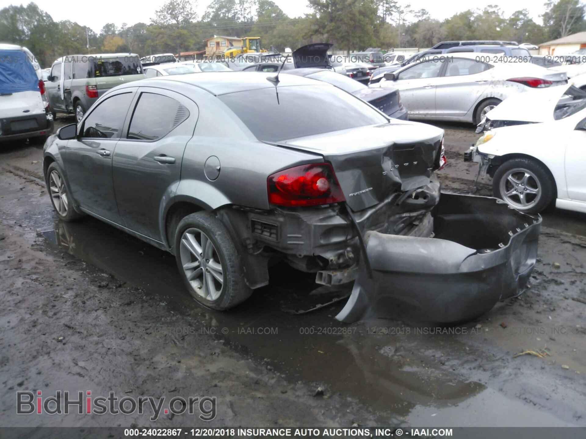 2013 DODGE AVENGER - VIN: 1C3CDZCB0DN596615 - Фото 3