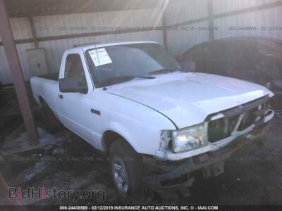 2011 Ford RANGER, белый — VIN 1FTKR1AD7BPA33495, IAAI