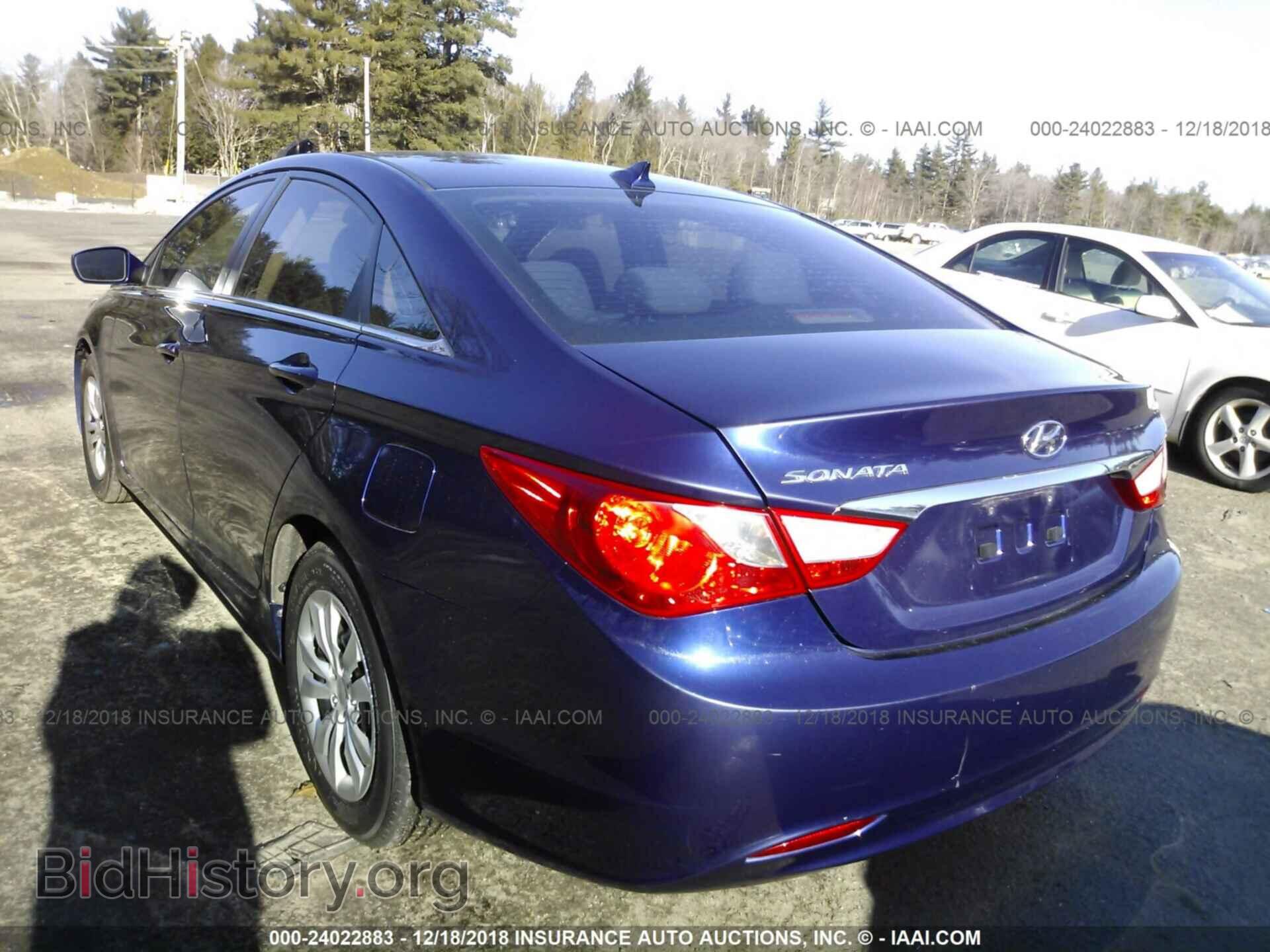2012 HYUNDAI SONATA - VIN: 5NPEB4AC5CH334371 - Фото 3
