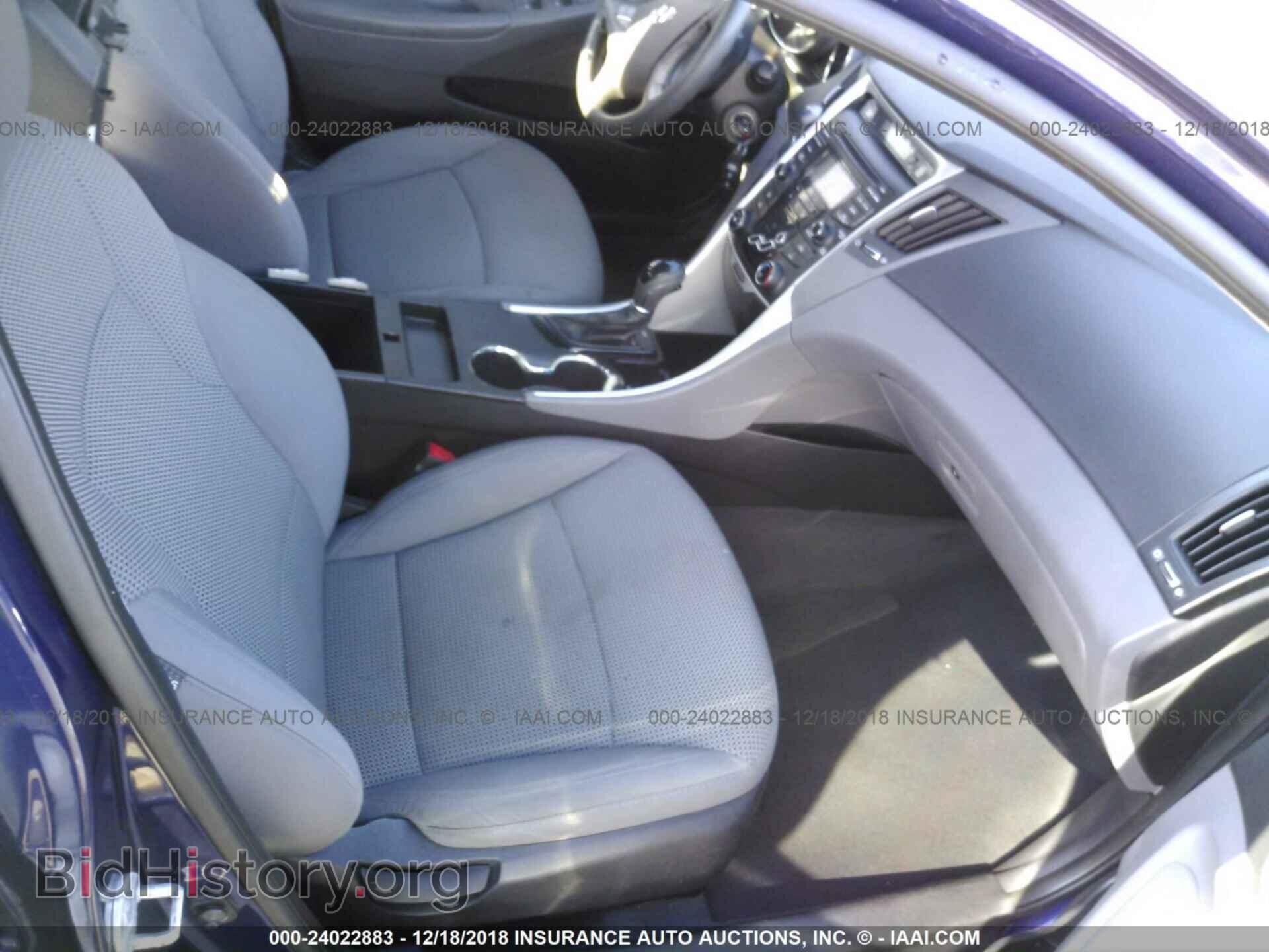 2012 HYUNDAI SONATA - VIN: 5NPEB4AC5CH334371 - Фото 5