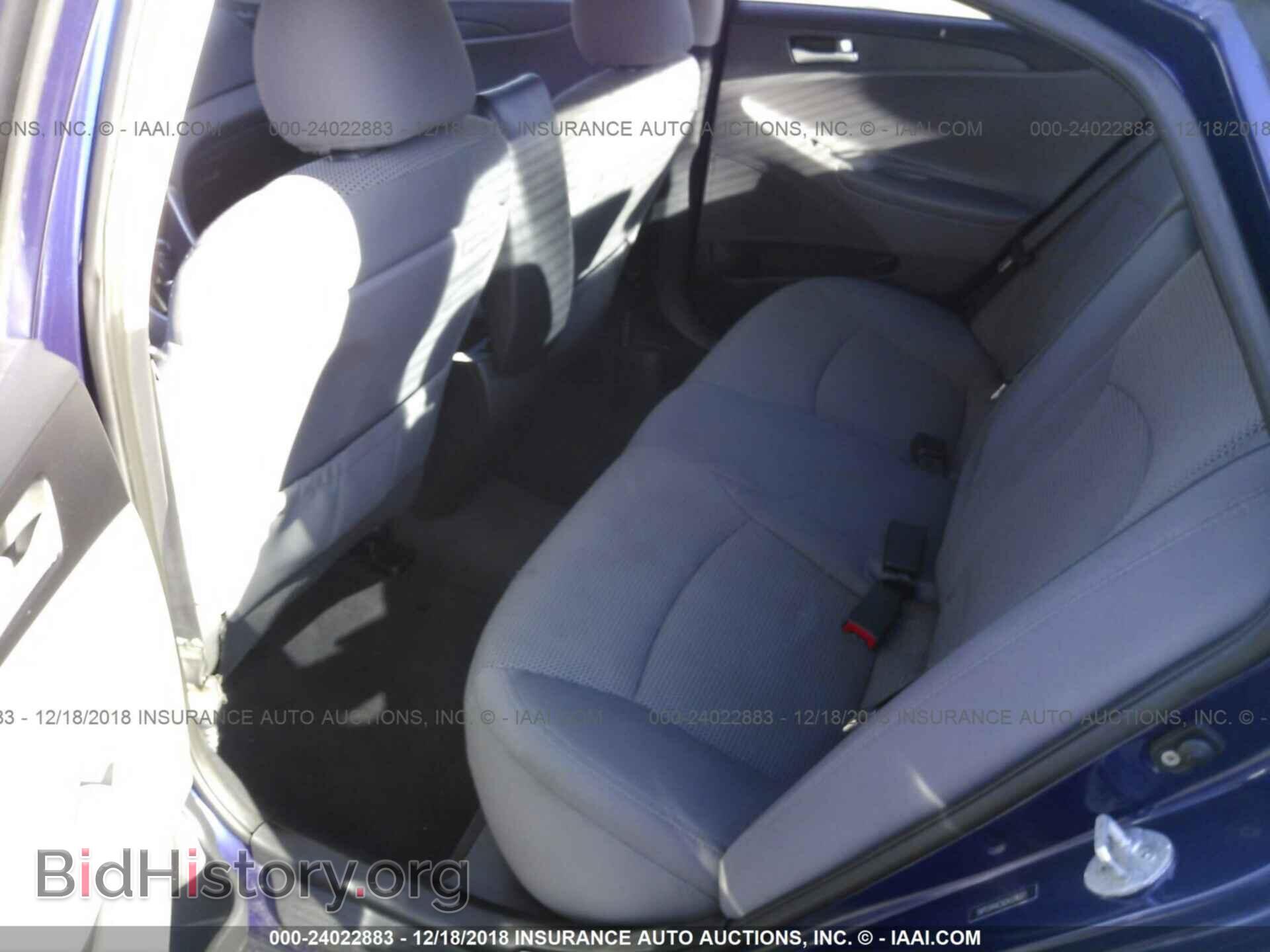 2012 HYUNDAI SONATA - VIN: 5NPEB4AC5CH334371 - Фото 8