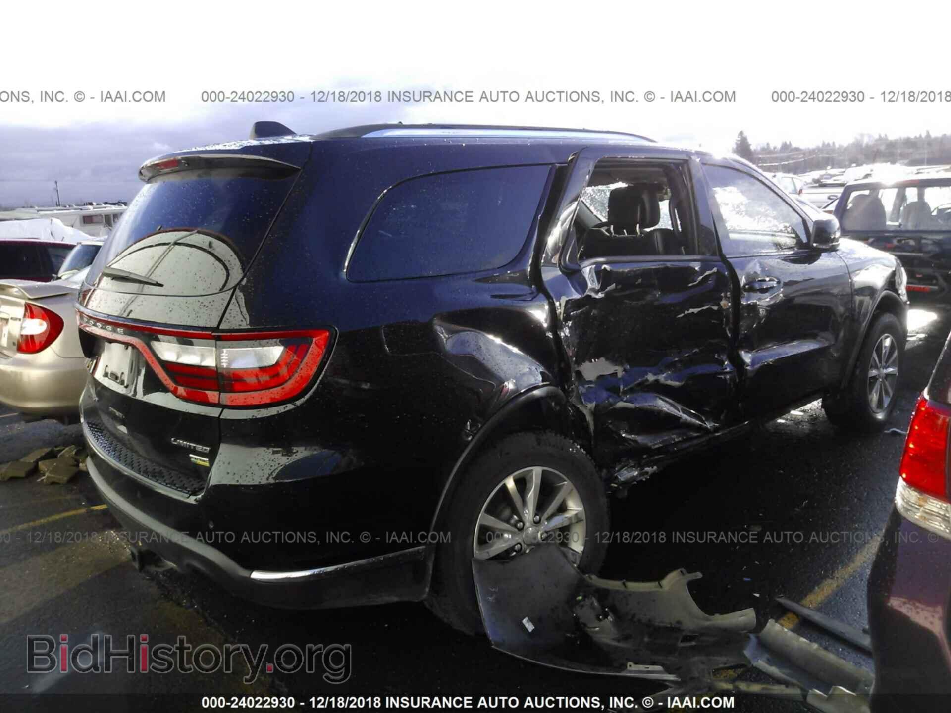 2015 DODGE DURANGO - VIN: 1C4RDJDG1FC766383 - Фото 4
