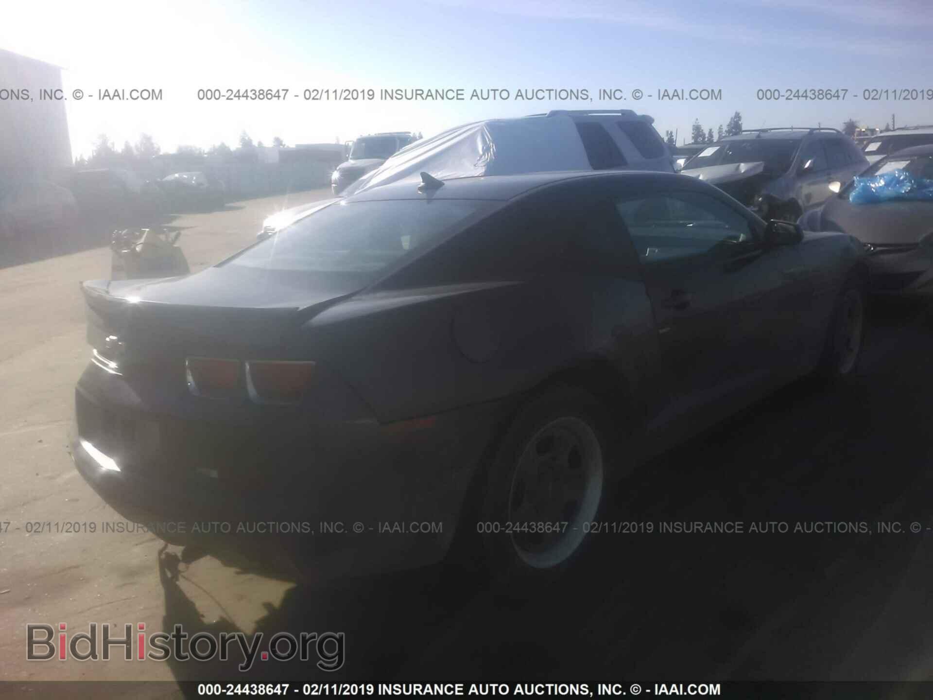 2013 CHEVROLET CAMARO - VIN: 2G1FA1E31D9182182 - Фото 4
