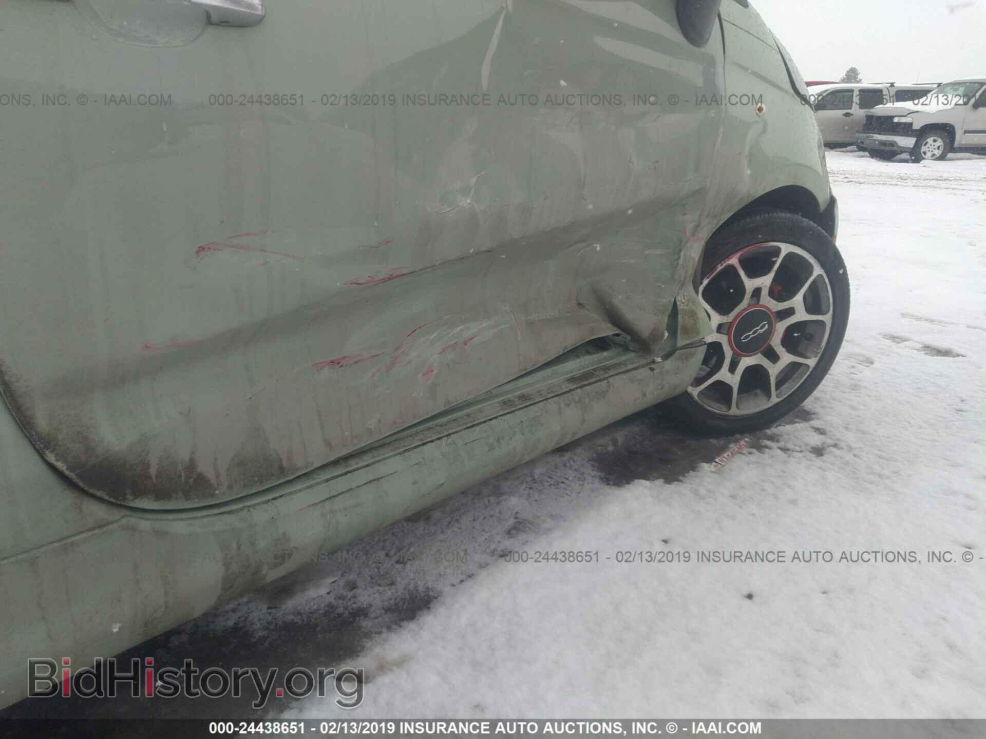 2012 FIAT 500 - VIN: 3C3CFFBR7CT314072 - Фото 6
