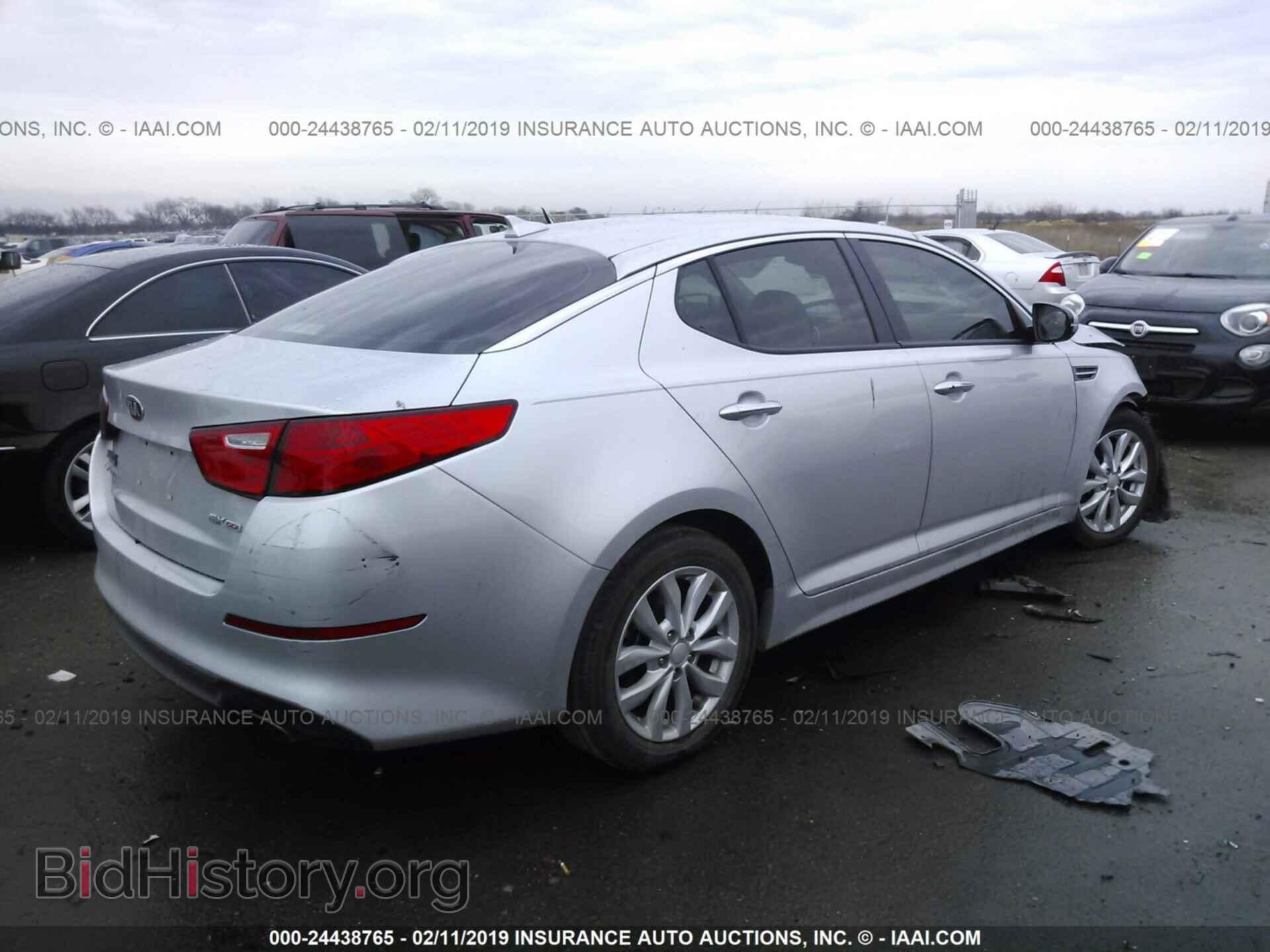 2015 KIA OPTIMA - VIN: 5XXGN4A71FG492872 - Photo 4