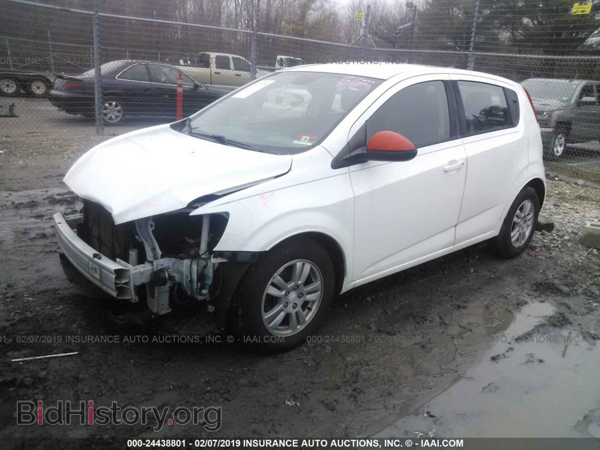 2012 CHEVROLET SONIC - VIN: 1G1JA6SH6C4228548 - Фото 2