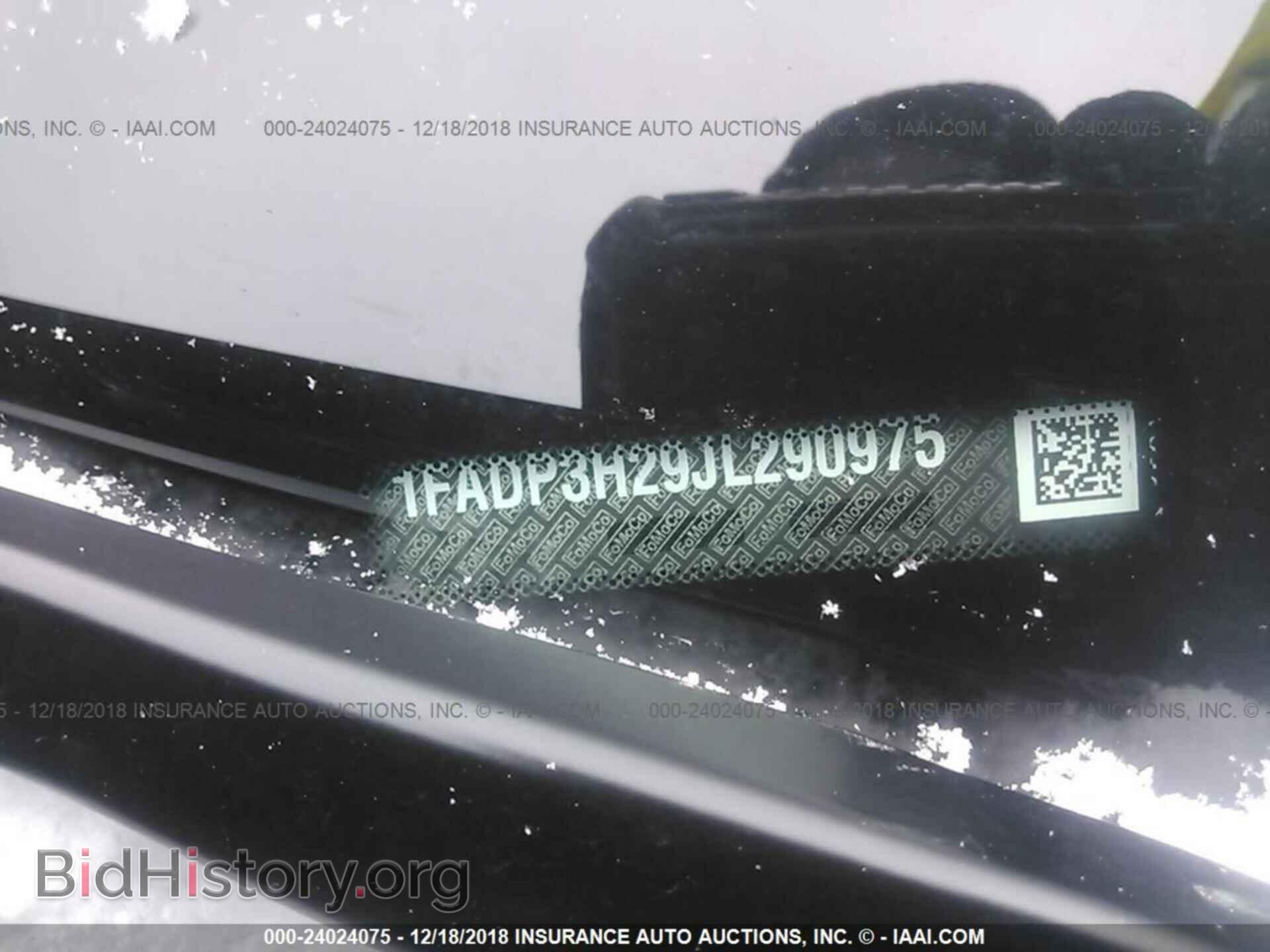 2018 FORD FOCUS - VIN: 1FADP3H29JL290975 - Фото 9