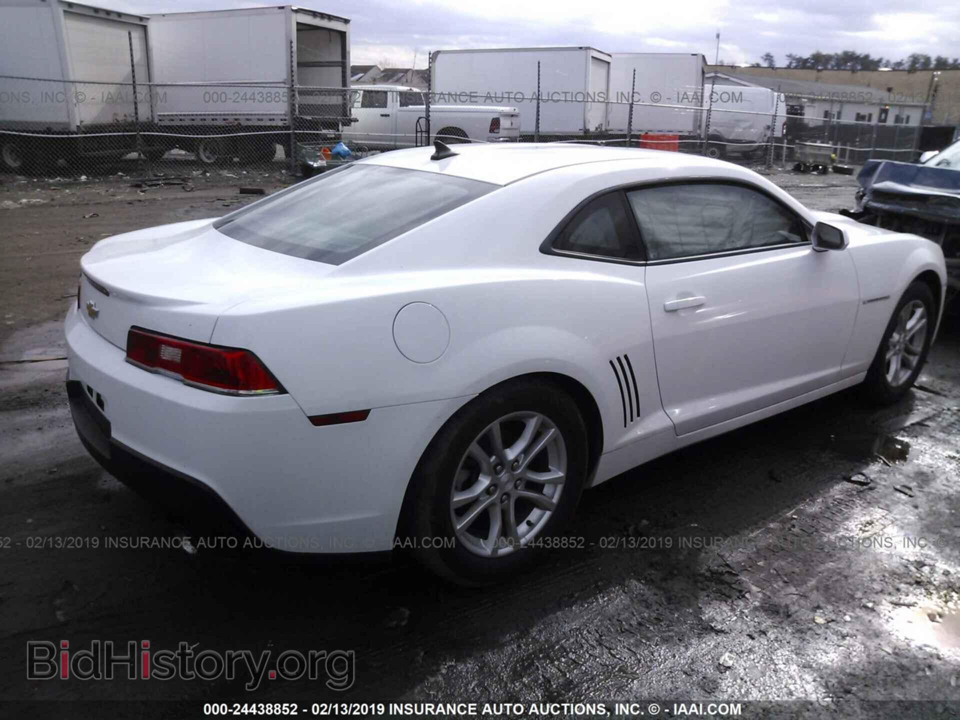 2014 CHEVROLET CAMARO - VIN: 2G1FA1E31E9237263 - Фото 4