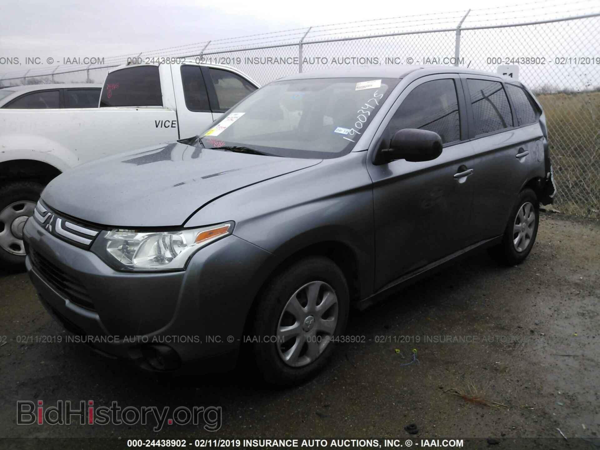 2014 MITSUBISHI OUTLANDER - VIN: JA4AD2A33EZ010256 - Фото 2