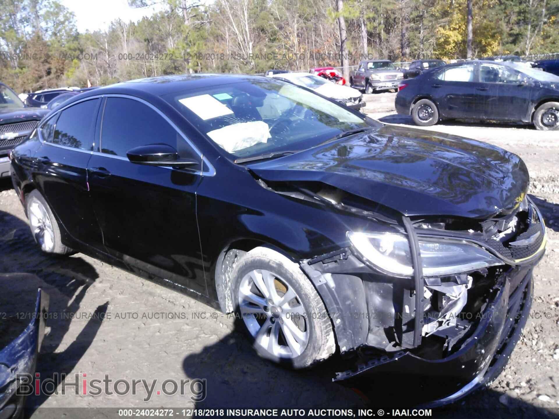 Фотография 1C3CCCAB5GN137359 - CHRYSLER 200 2016