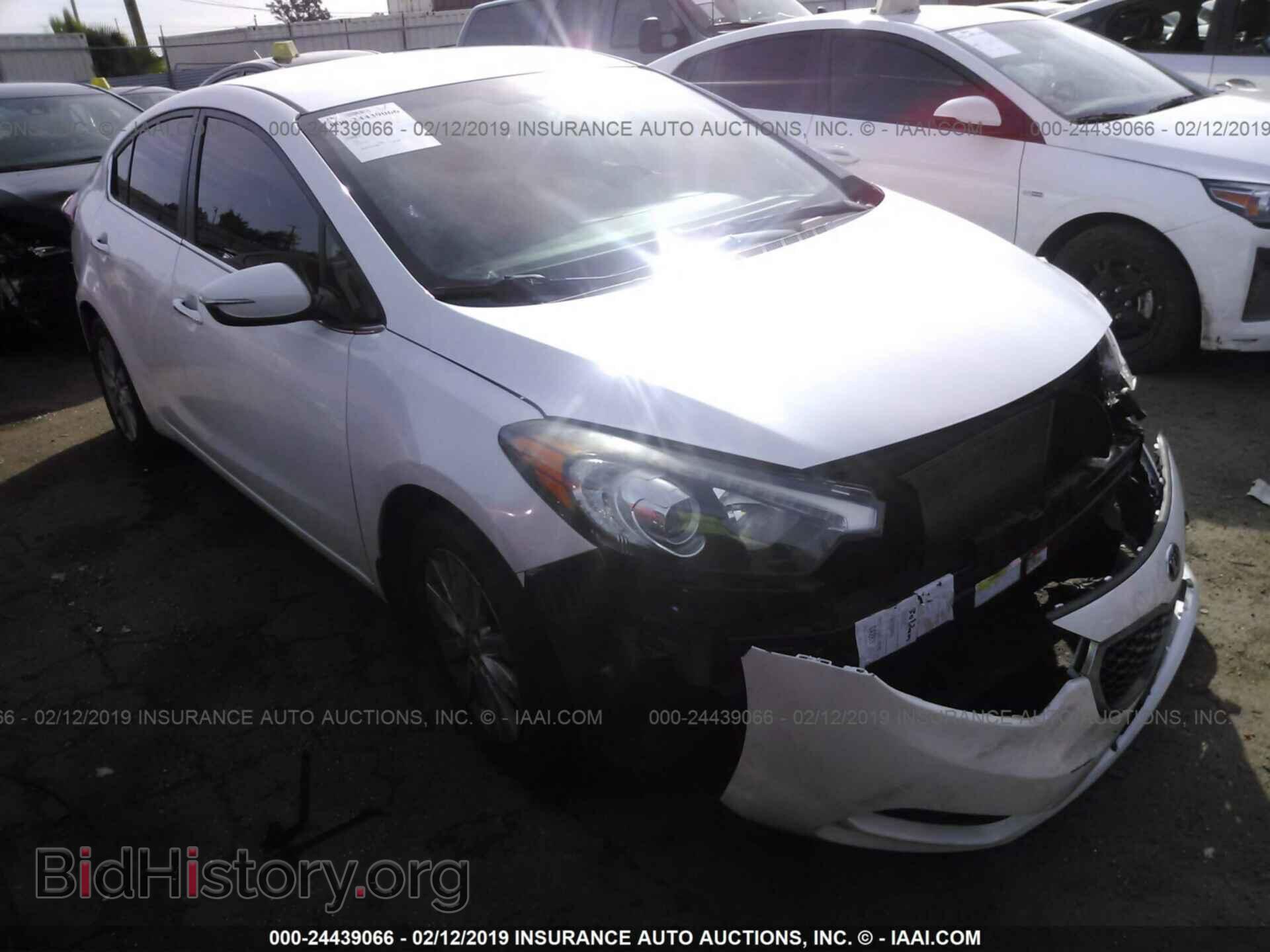 Фотография KNAFX4A82E5116485 - KIA FORTE 2014