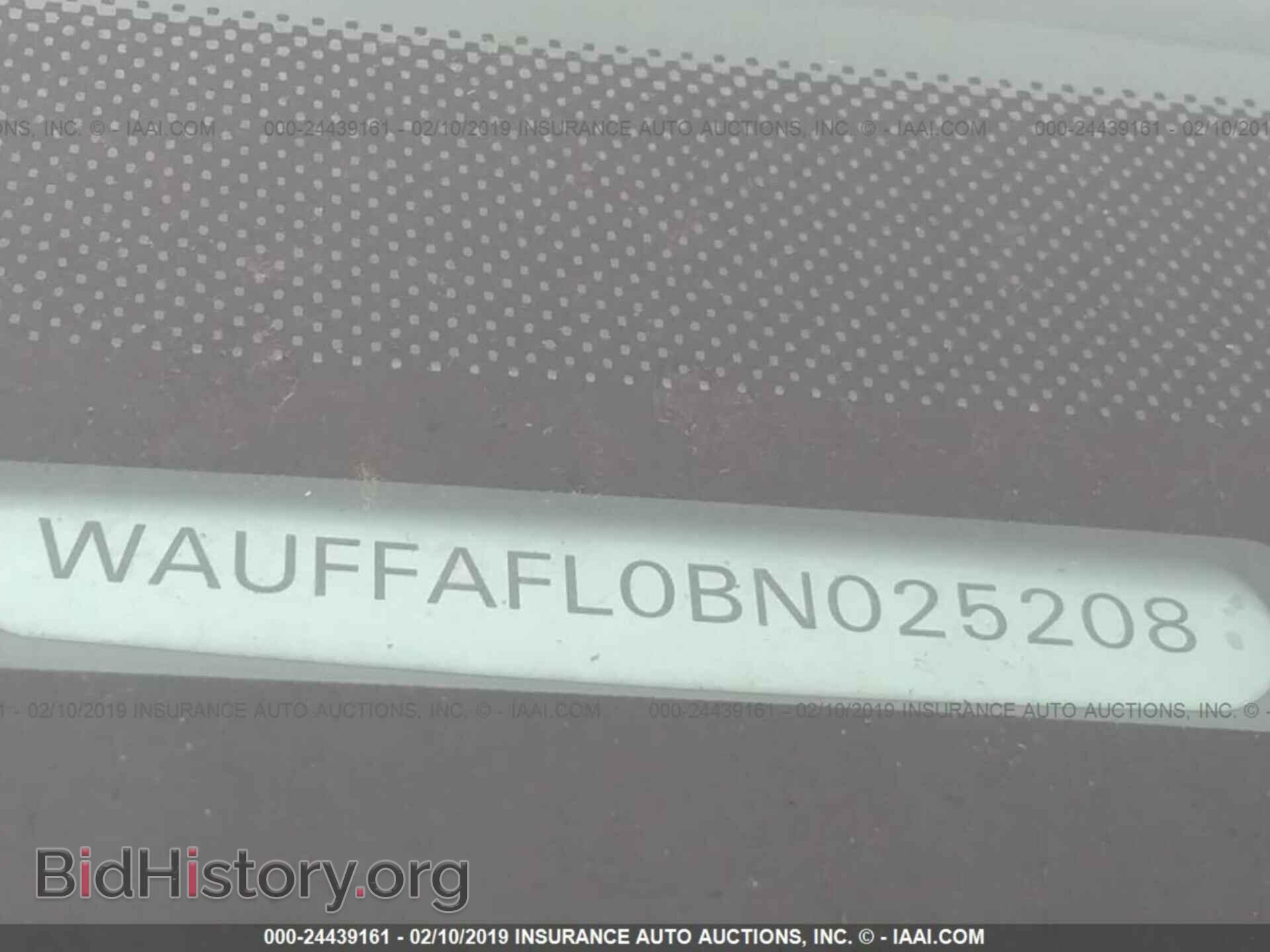 2011 AUDI A4 - VIN: WAUFFAFL0BN025208 - Фото 9