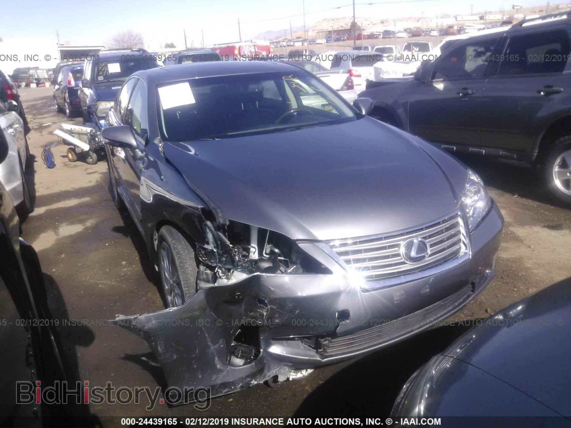 Photo JTHBK1EG4C2489332 - LEXUS ES 2012