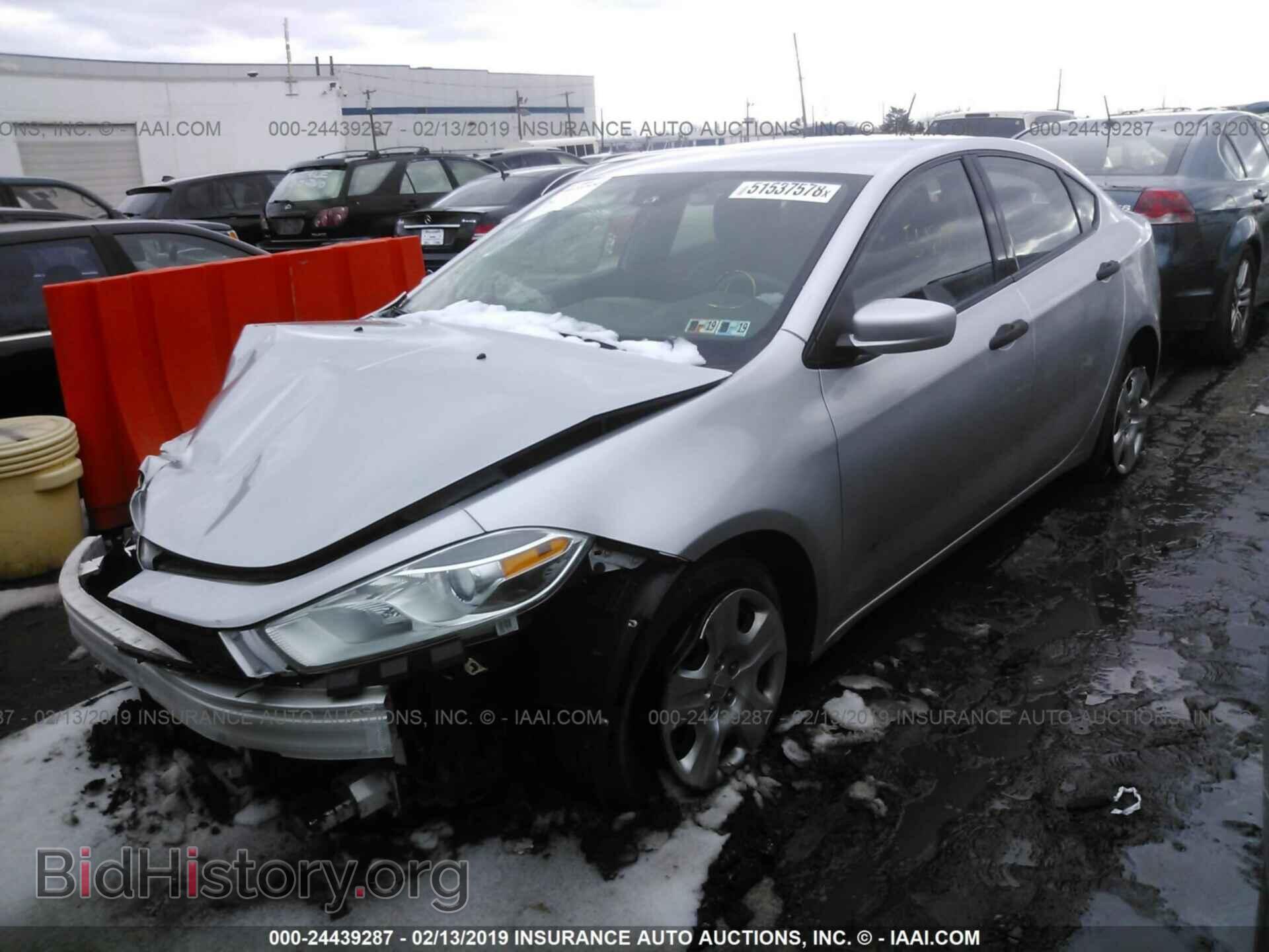 2013 DODGE DART - VIN: 1C3CDFAA4DD314779 - Фото 2
