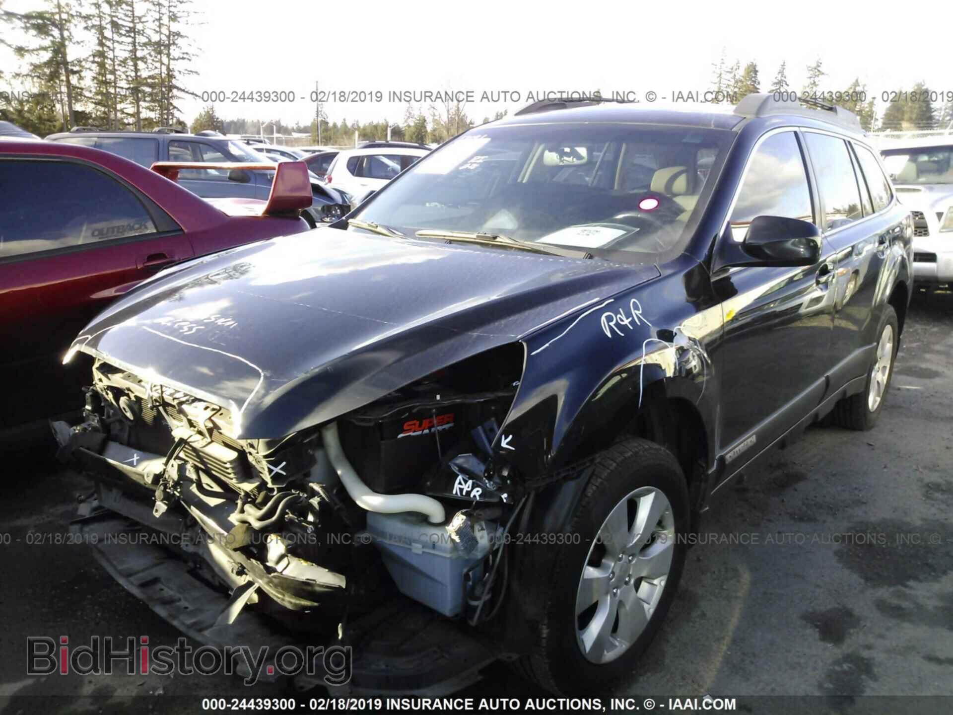 2010 SUBARU OUTBACK - VIN: 4S4BRBGC7A3358332 - Фото 2