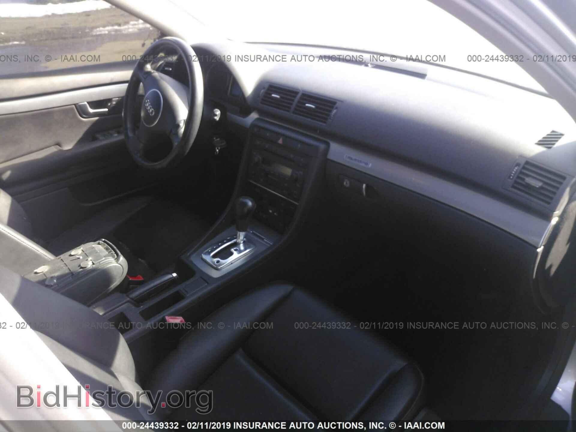 2002 AUDI A4 - VIN: WAULC68E22A234495 - Фото 5