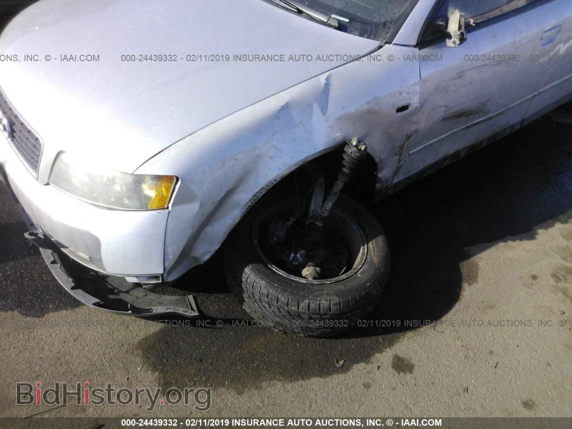 2002 AUDI A4 - VIN: WAULC68E22A234495 - Фото 6