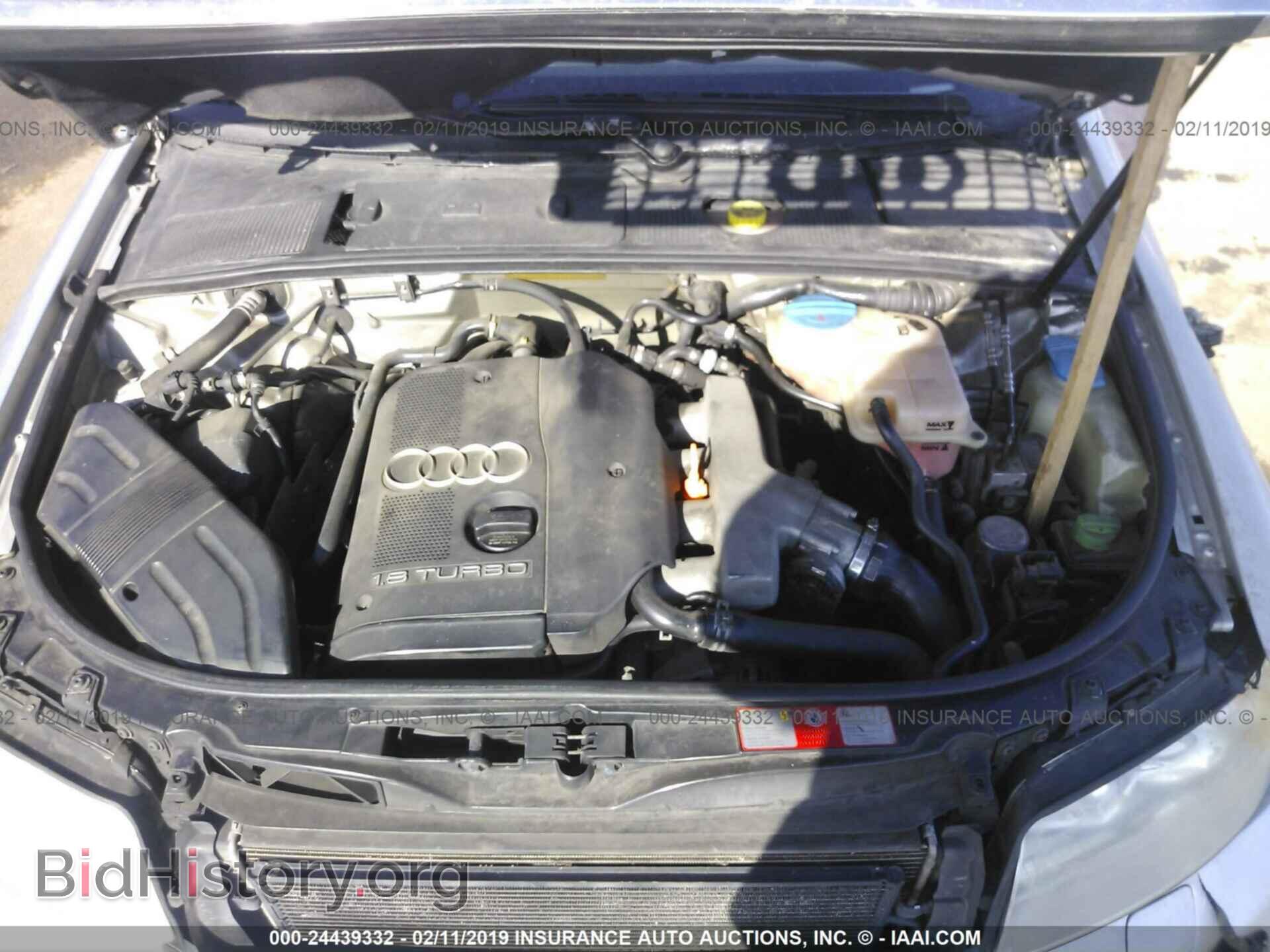 2002 AUDI A4 - VIN: WAULC68E22A234495 - Фото 10