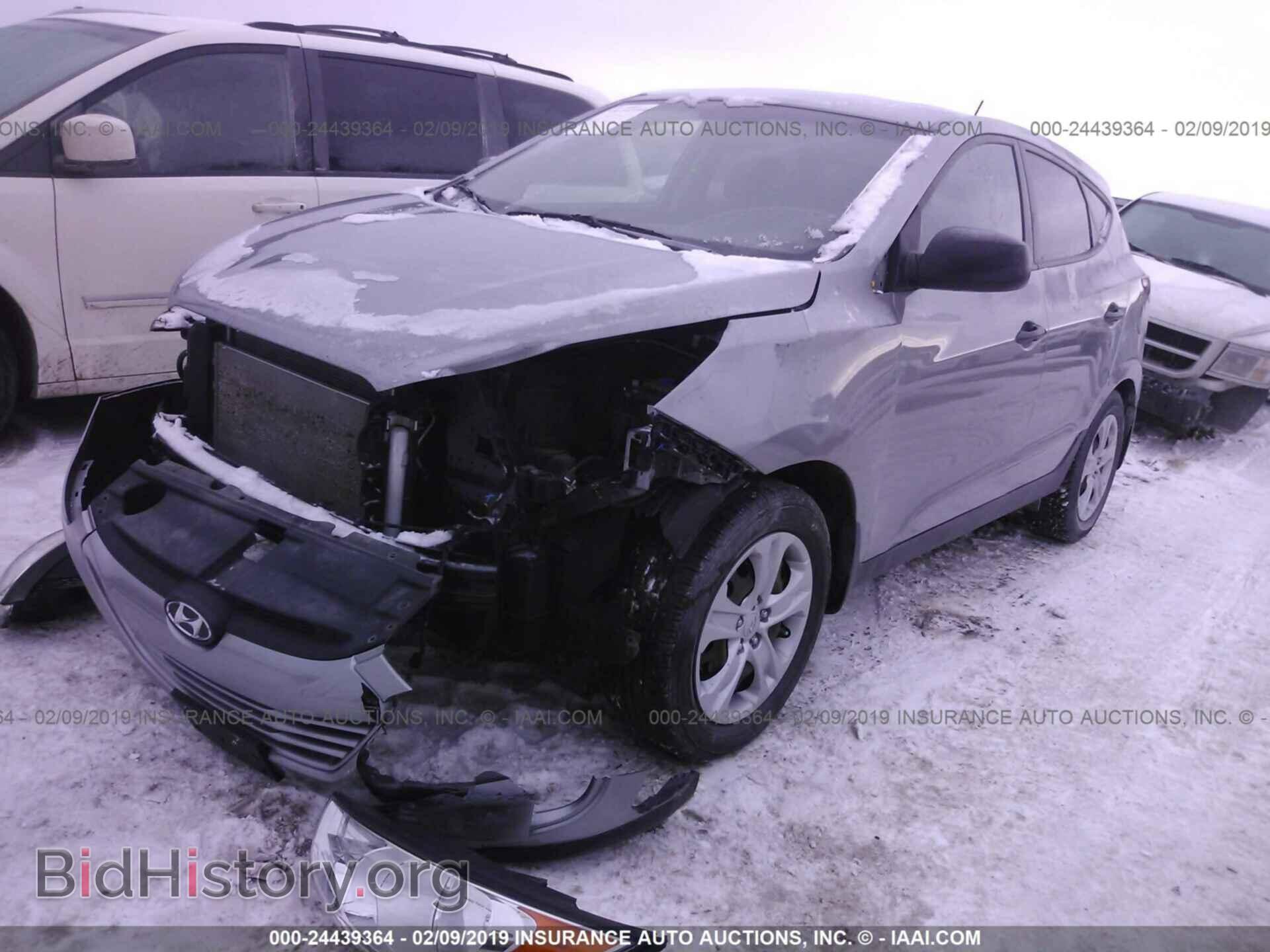 2012 HYUNDAI TUCSON - VIN: KM8JT3AB1CU436541 - Фото 2