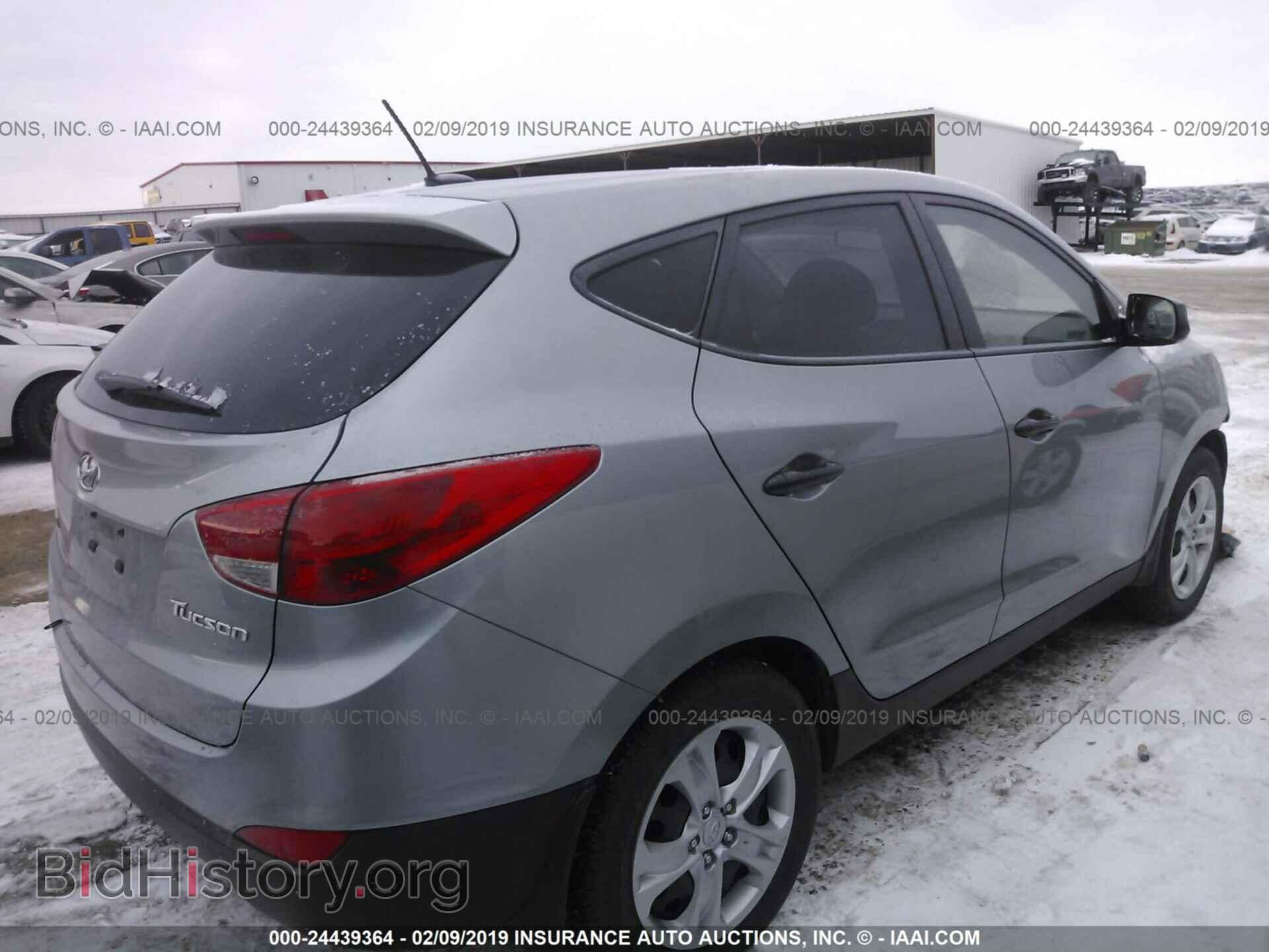 2012 HYUNDAI TUCSON - VIN: KM8JT3AB1CU436541 - Фото 4
