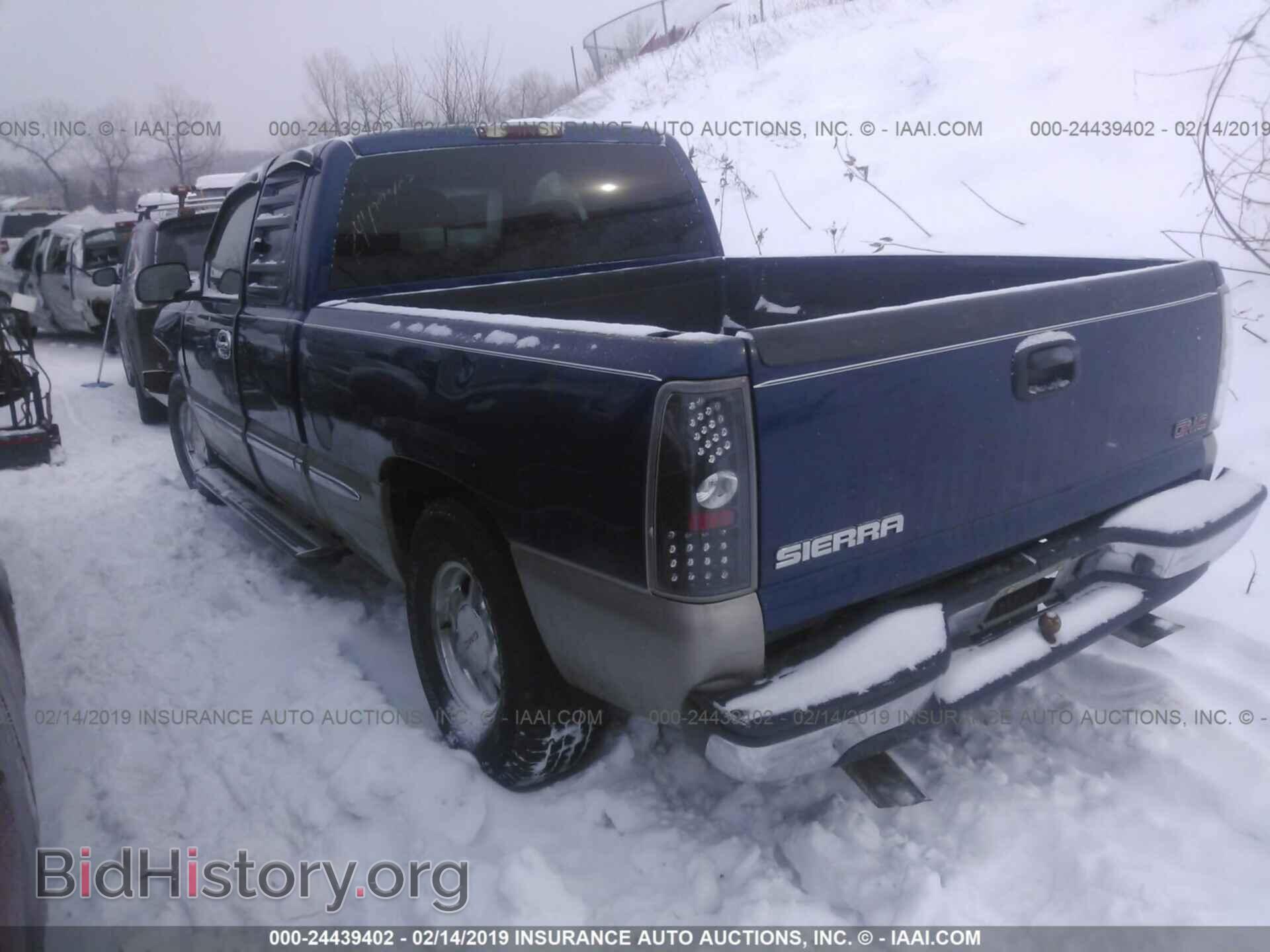 2002 GMC NEW SIERRA - VIN: 2GTEC19V921333533 - Фото 3