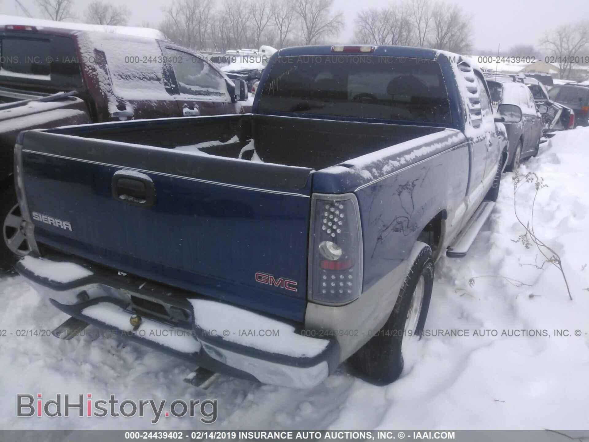 2002 GMC NEW SIERRA - VIN: 2GTEC19V921333533 - Фото 4