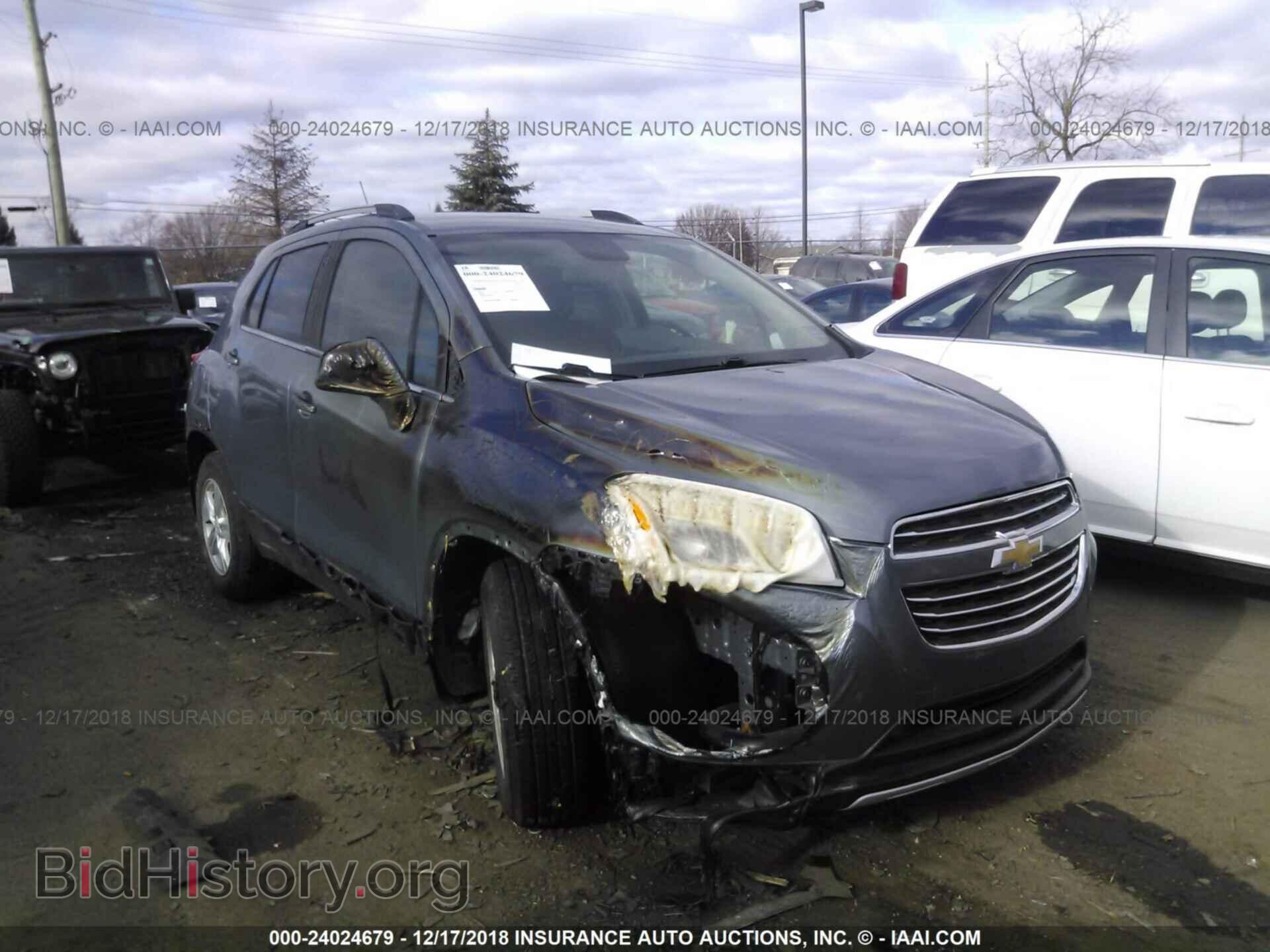 Photo KL7CJLSB3FB186072 - CHEVROLET TRAX 2015