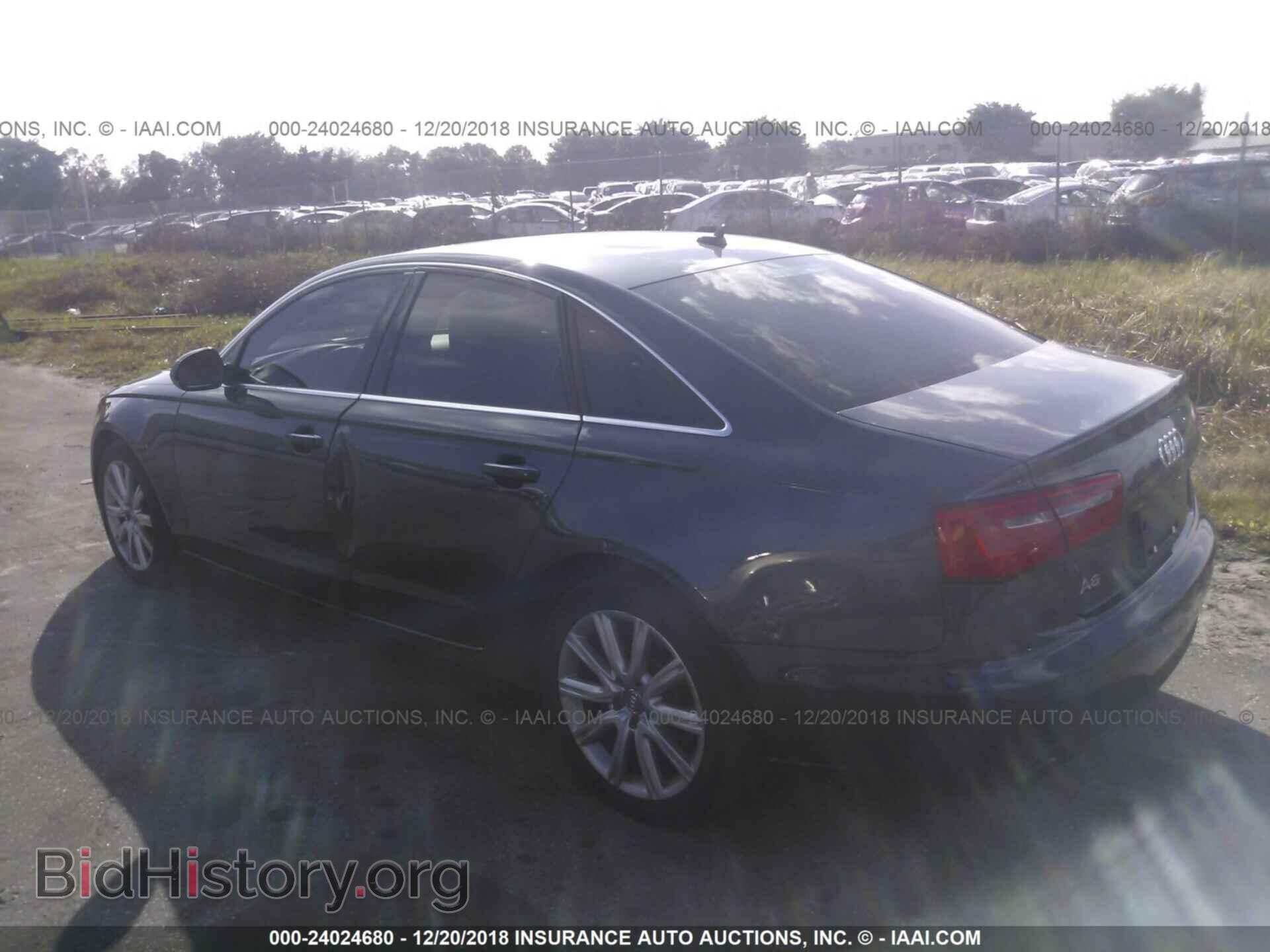 2014 AUDI A6 - VIN: WAUGFAFC8EN009430 - Фото 3