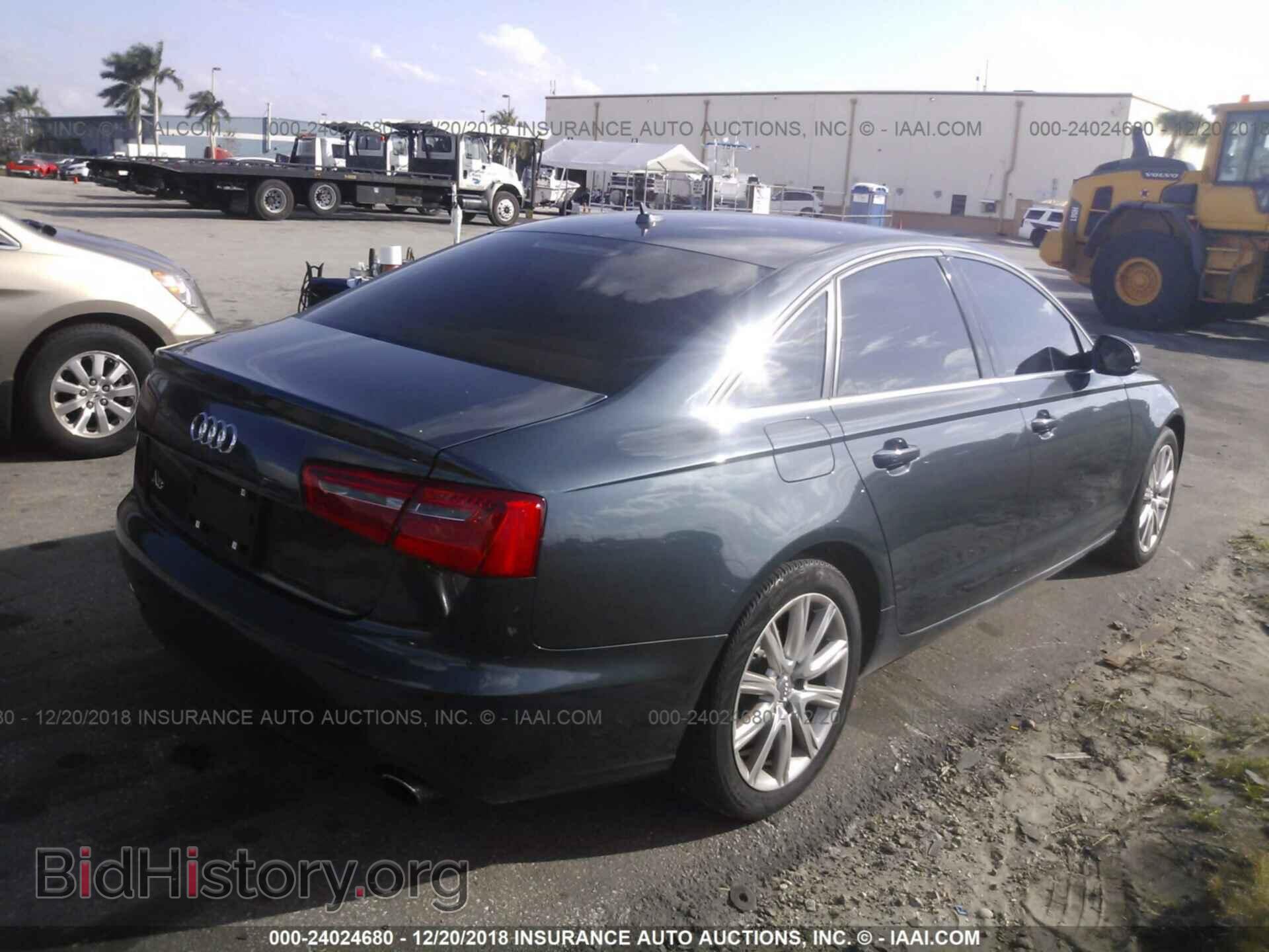 2014 AUDI A6 - VIN: WAUGFAFC8EN009430 - Фото 4