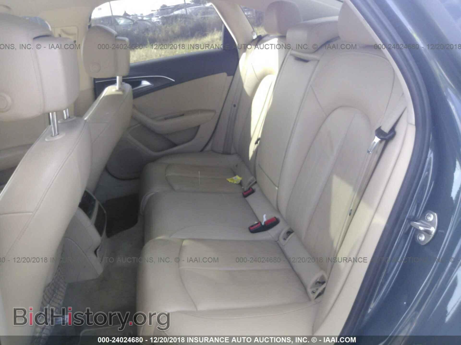 2014 AUDI A6 - VIN: WAUGFAFC8EN009430 - Фото 8