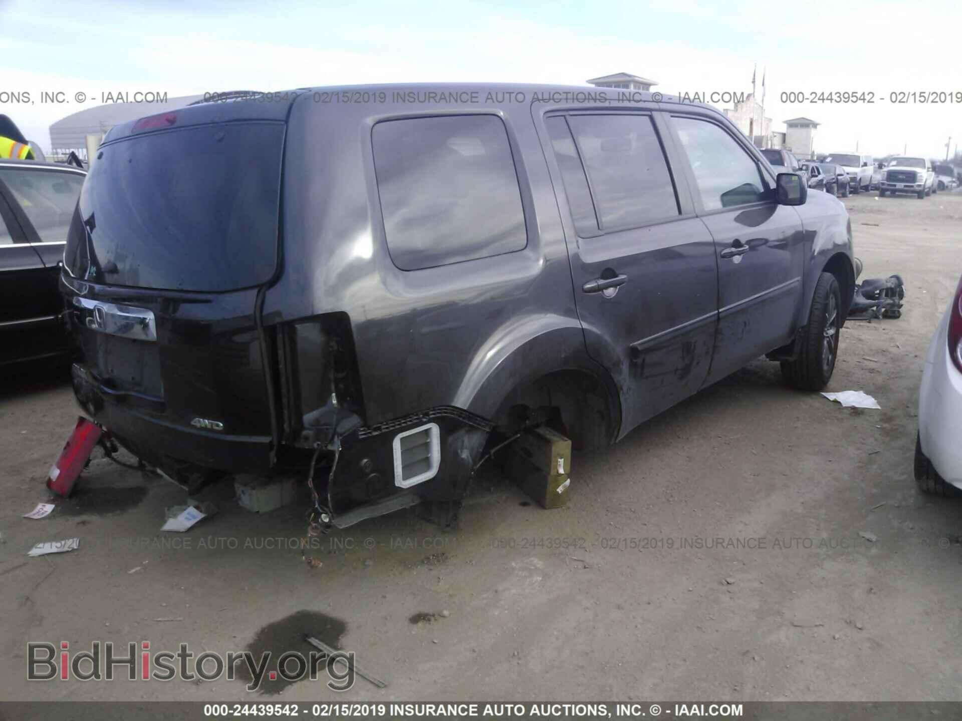 2012 HONDA PILOT - VIN: 5FNYF4H53CB050258 - Фото 4
