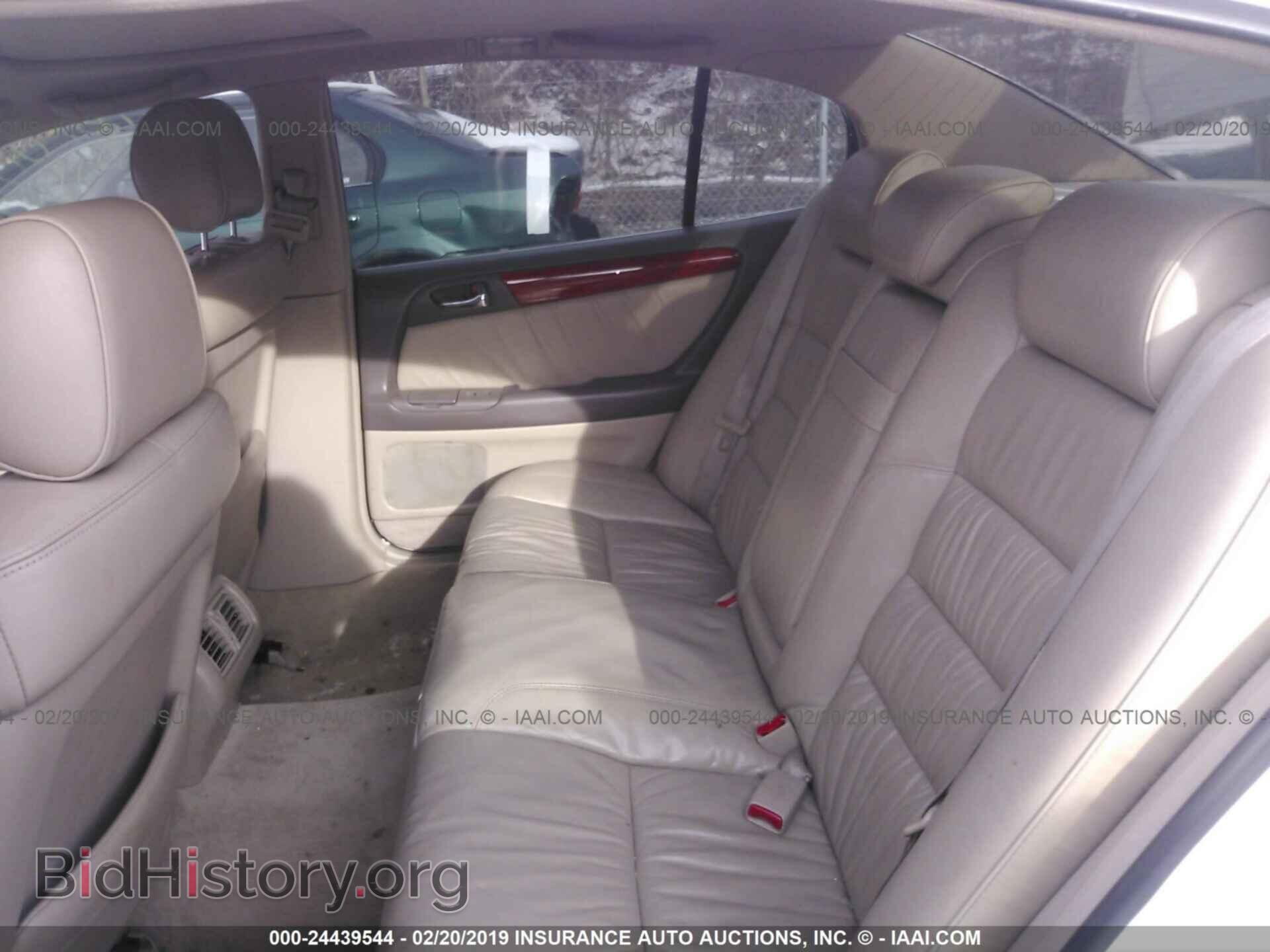 2002 LEXUS GS - VIN: JT8BD69S720164531 - Фото 8