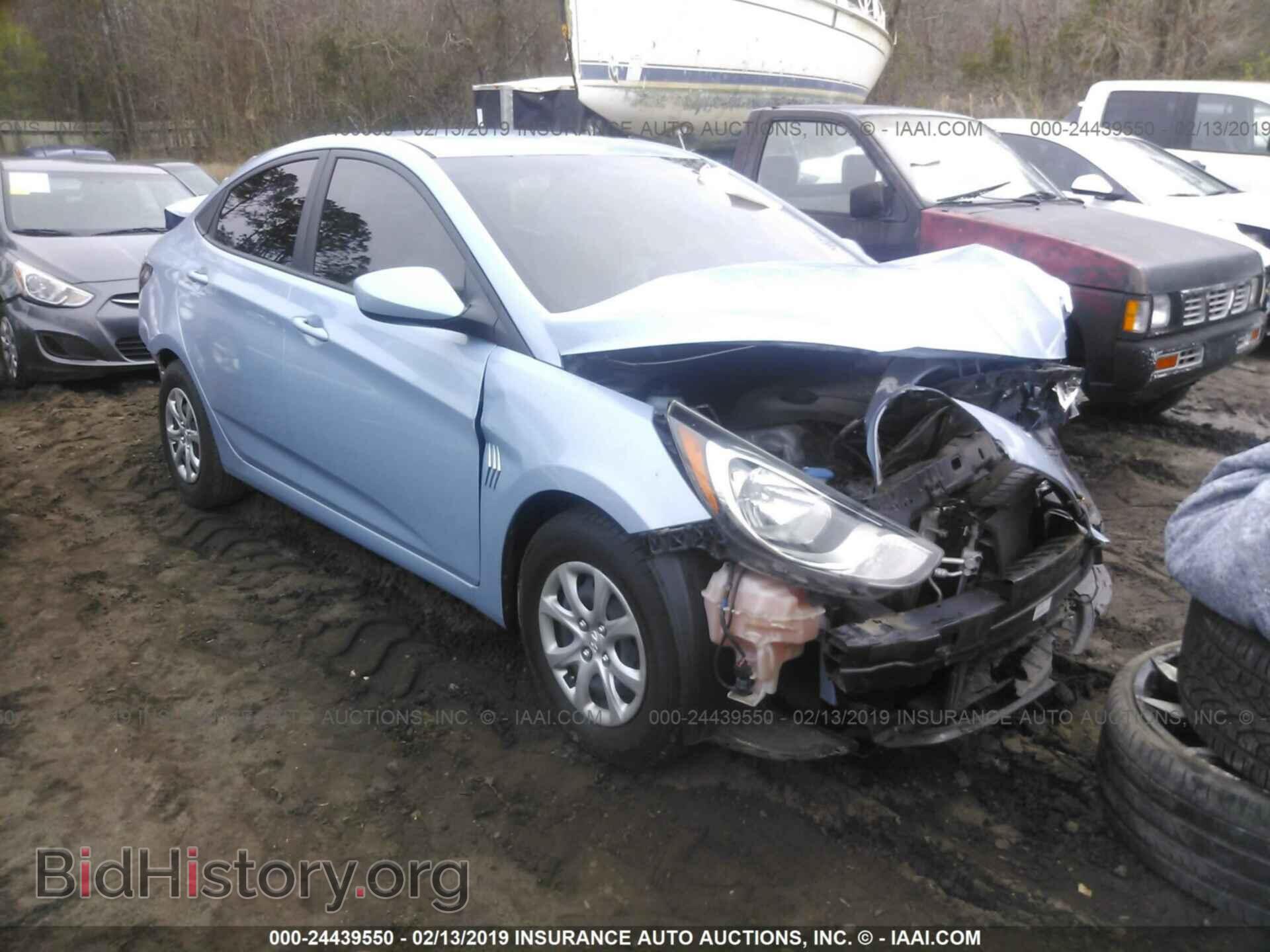 Фотография KMHCT4AE6EU693965 - HYUNDAI ACCENT 2014
