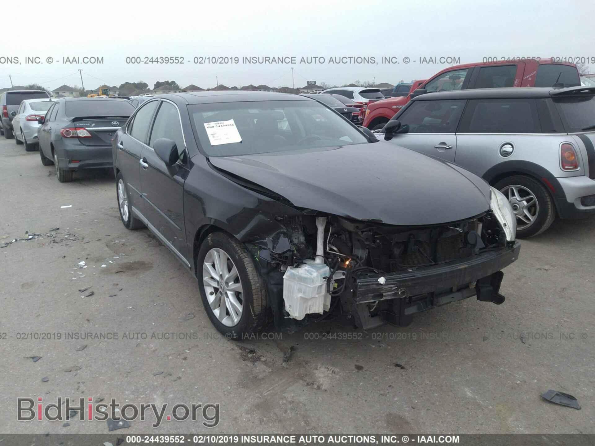 Photo JTHBK1EG1B2455587 - LEXUS ES 2011
