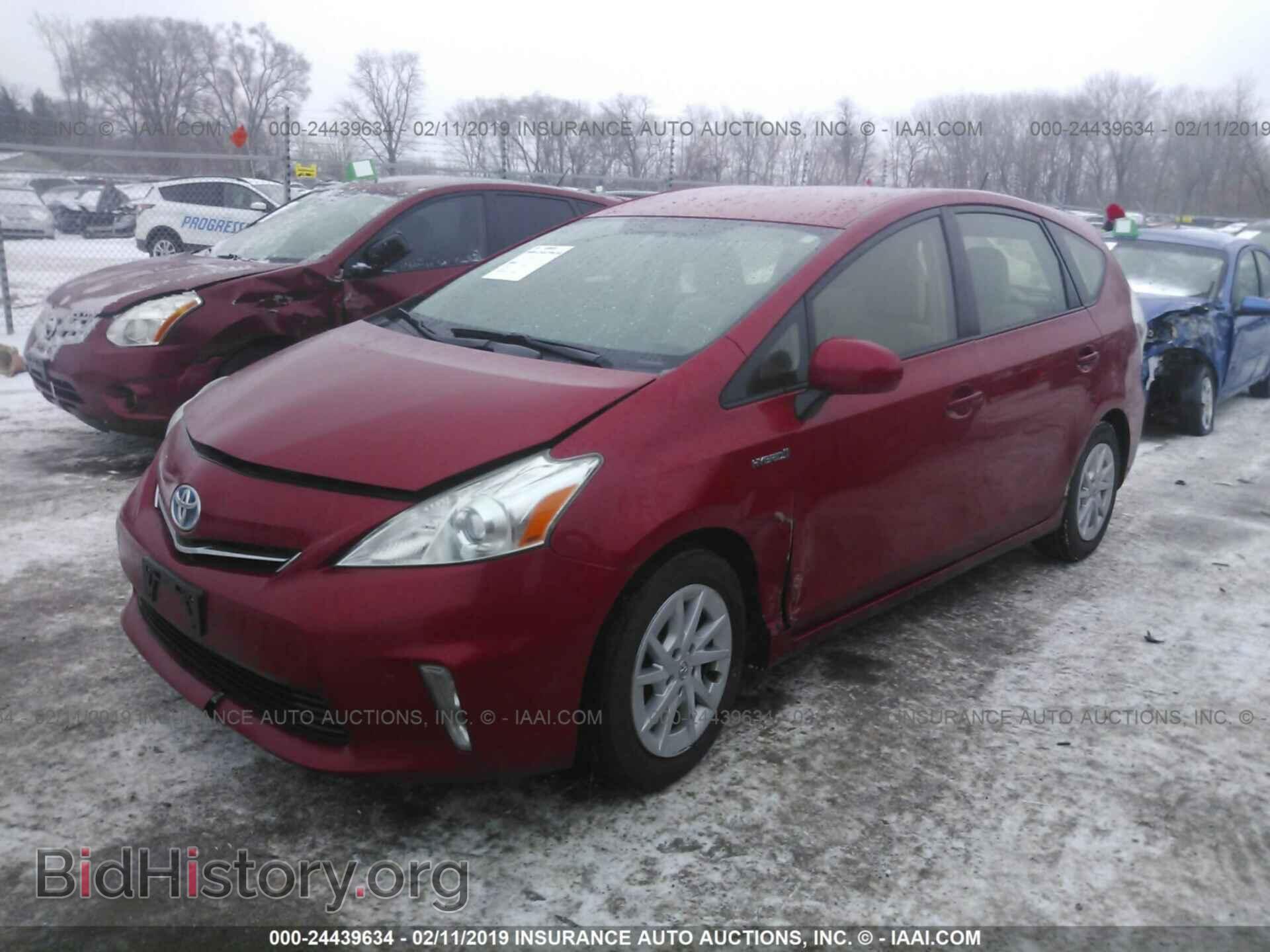 2012 TOYOTA PRIUS V - VIN: JTDZN3EU9C3183441 - Фото 2