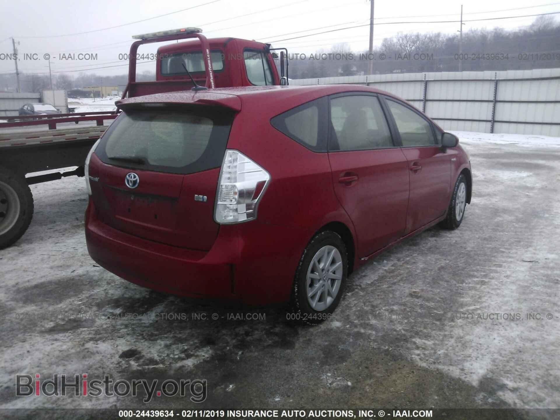 2012 TOYOTA PRIUS V - VIN: JTDZN3EU9C3183441 - Фото 4