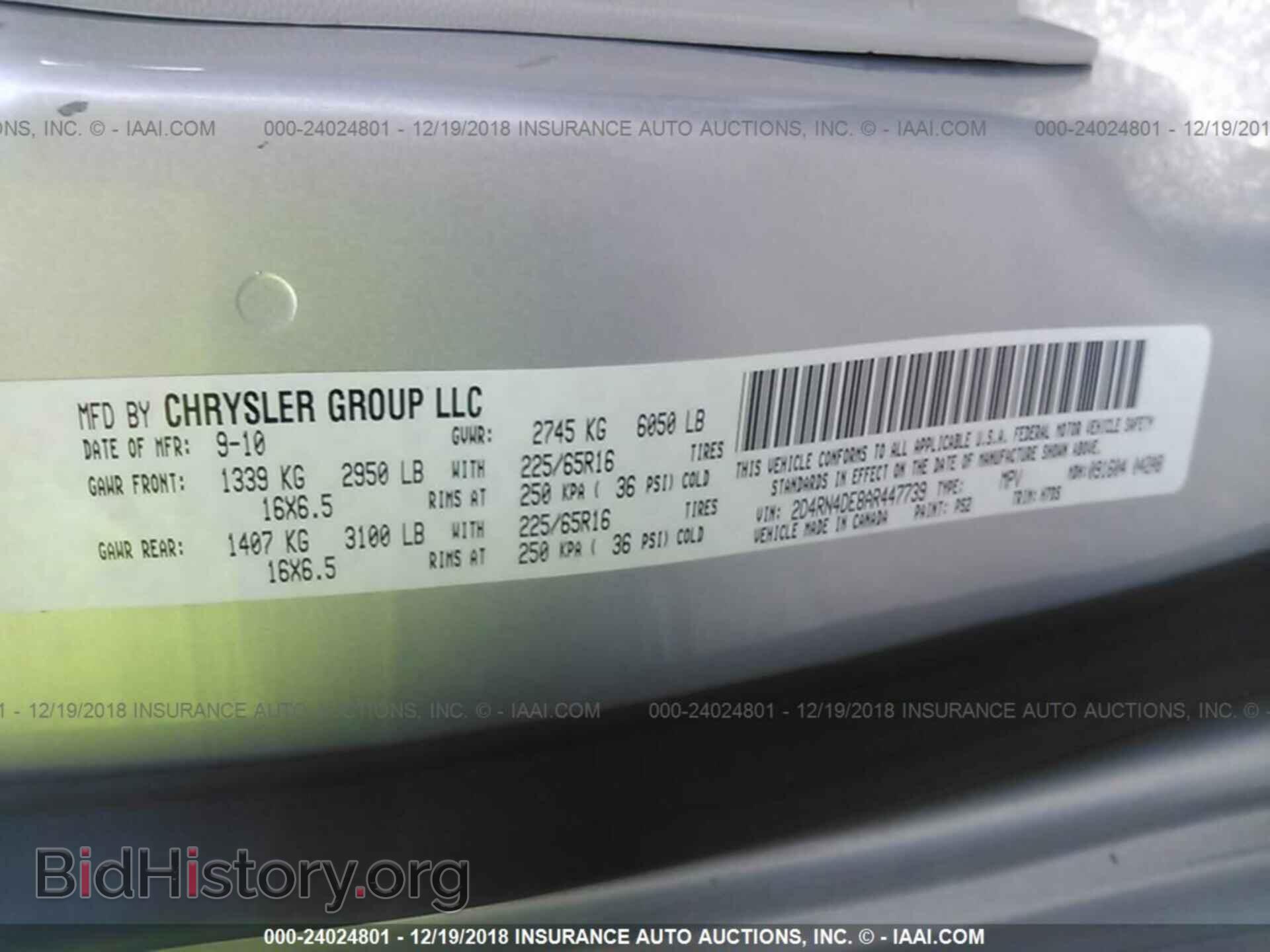 2010 DODGE GRAND CARAVAN - VIN: 2D4RN4DE8AR447739 - Photo 9