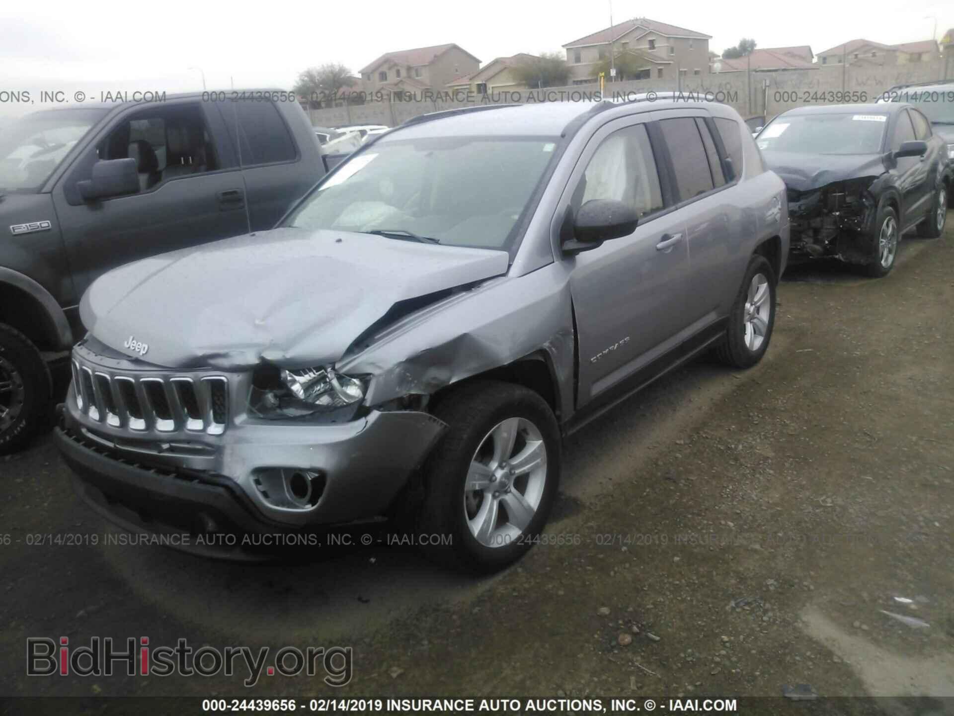 2015 JEEP COMPASS - VIN: 1C4NJDBBXFD248184 - Фото 2