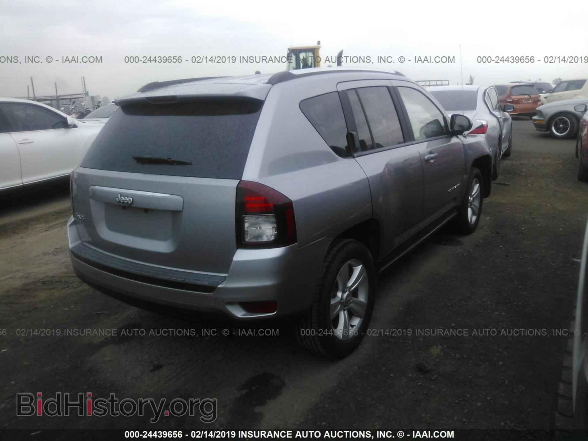2015 JEEP COMPASS - VIN: 1C4NJDBBXFD248184 - Фото 4