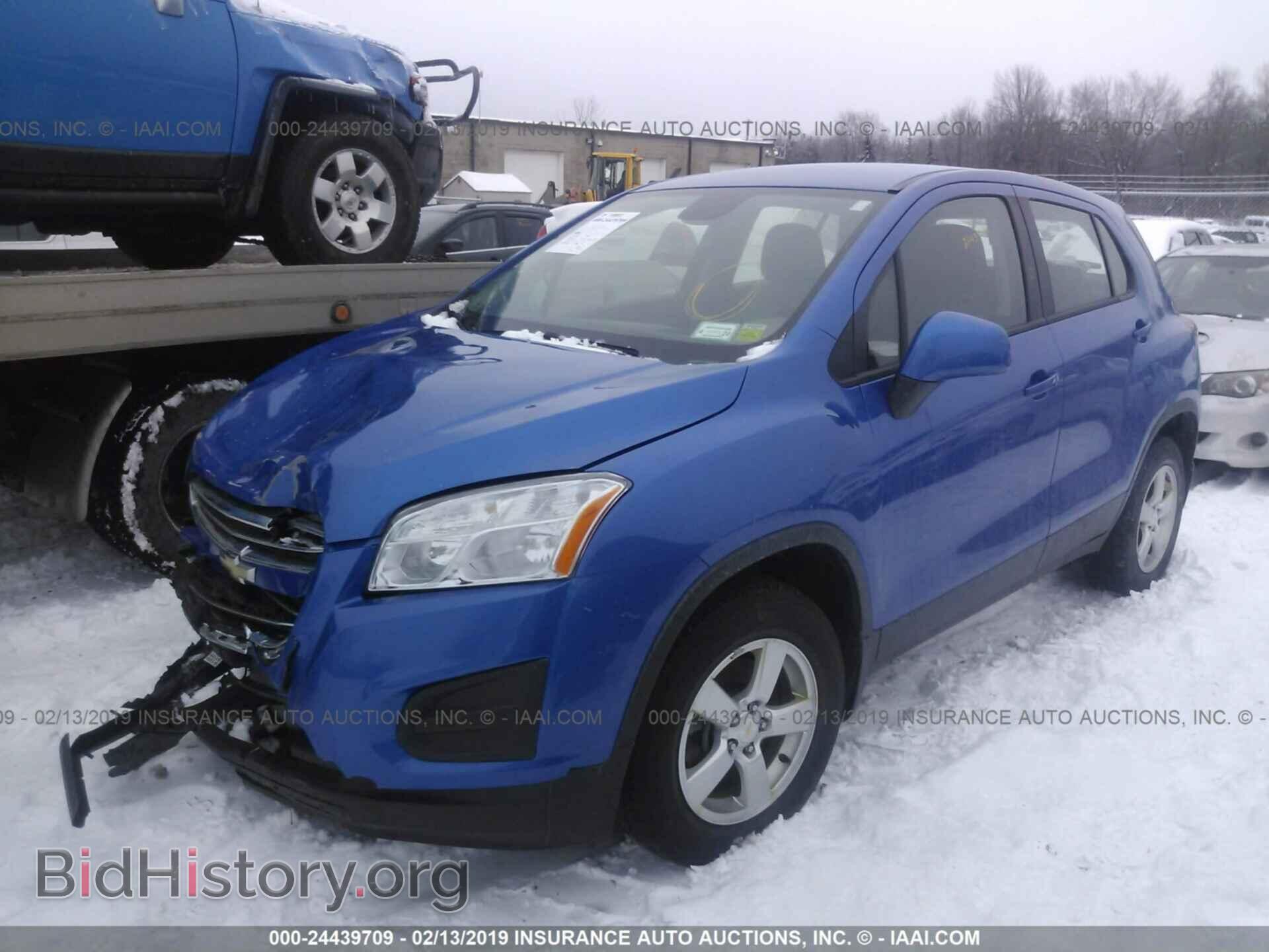 2015 CHEVROLET TRAX - VIN: KL7CJPSB5FB106536 - Фото 2