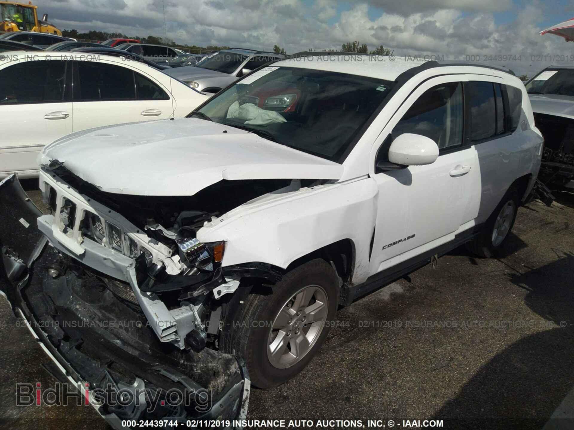2017 JEEP COMPASS - VIN: 1C4NJCEA7HD148334 - Фото 2