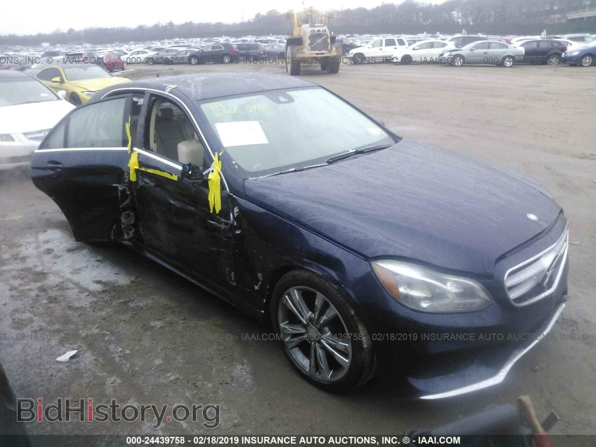 Photo WDDHF8JB5GB264643 - MERCEDES-BENZ E 2016