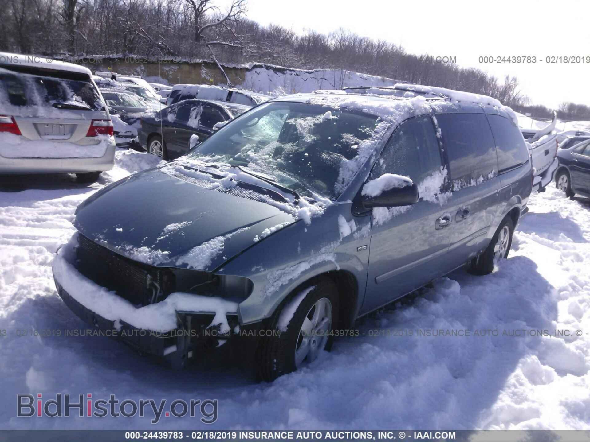 2007 DODGE GRAND CARAVAN - VIN: 2D4GP44L67R180626 - Фото 2