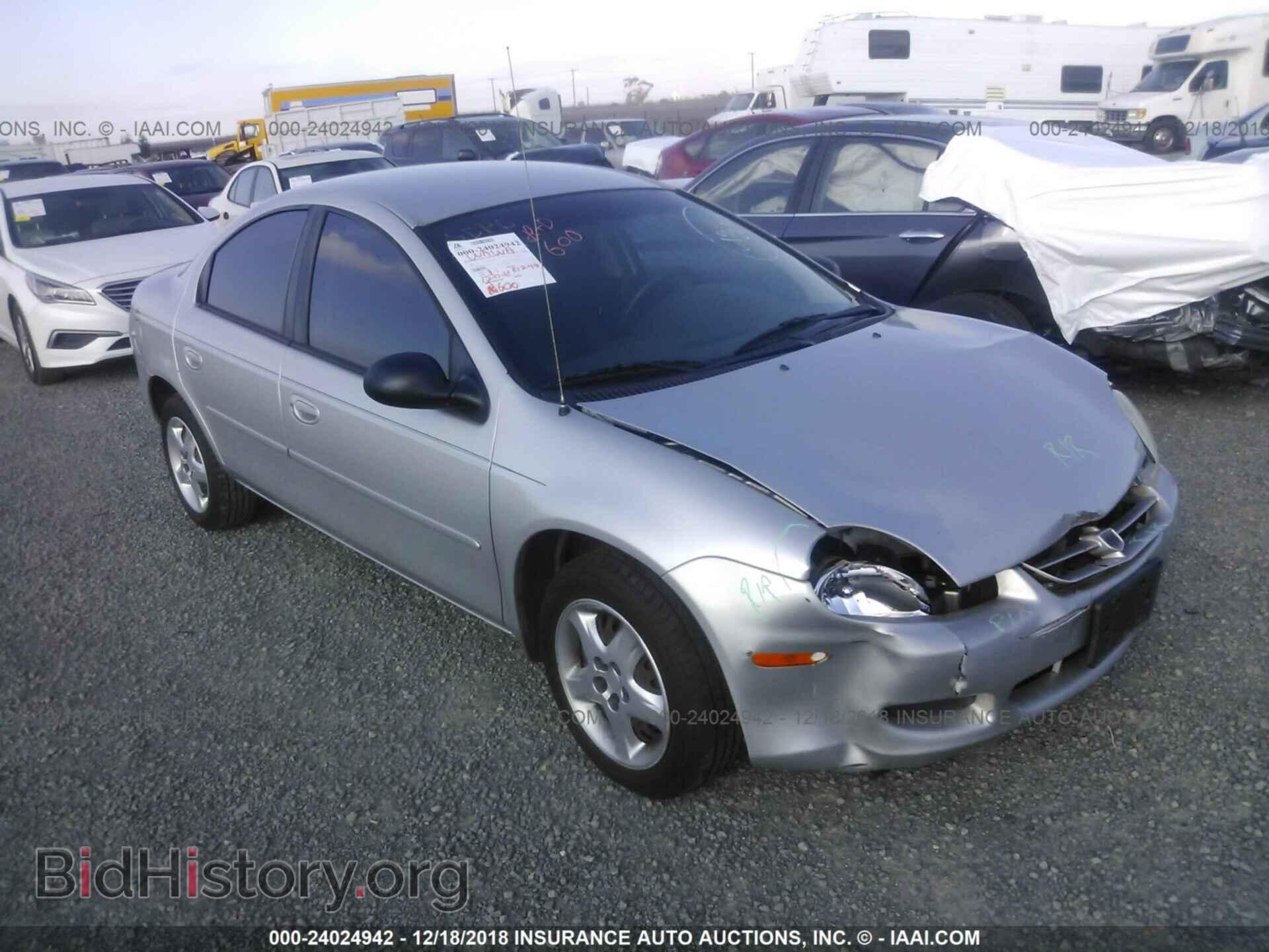 Photo 1B3ES46C72D501733 - DODGE NEON 2002