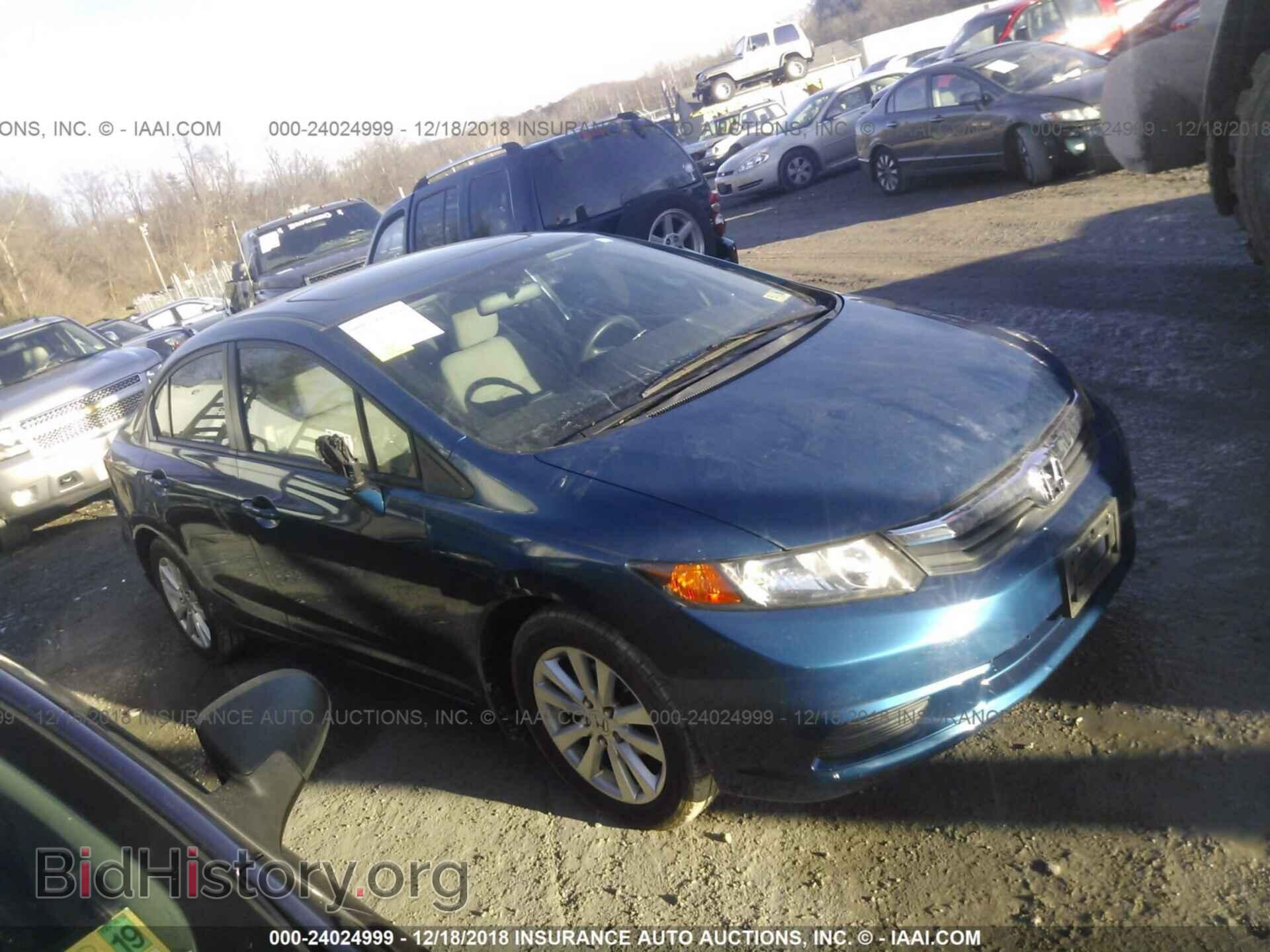 Фотография 2HGFB2F80CH533948 - HONDA CIVIC 2012