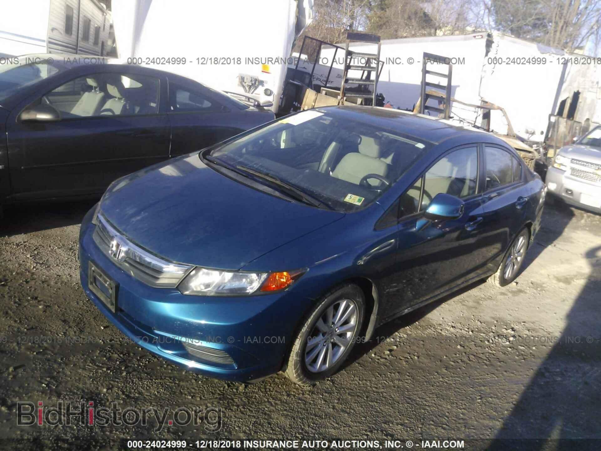 2012 HONDA CIVIC - VIN: 2HGFB2F80CH533948 - Photo 2
